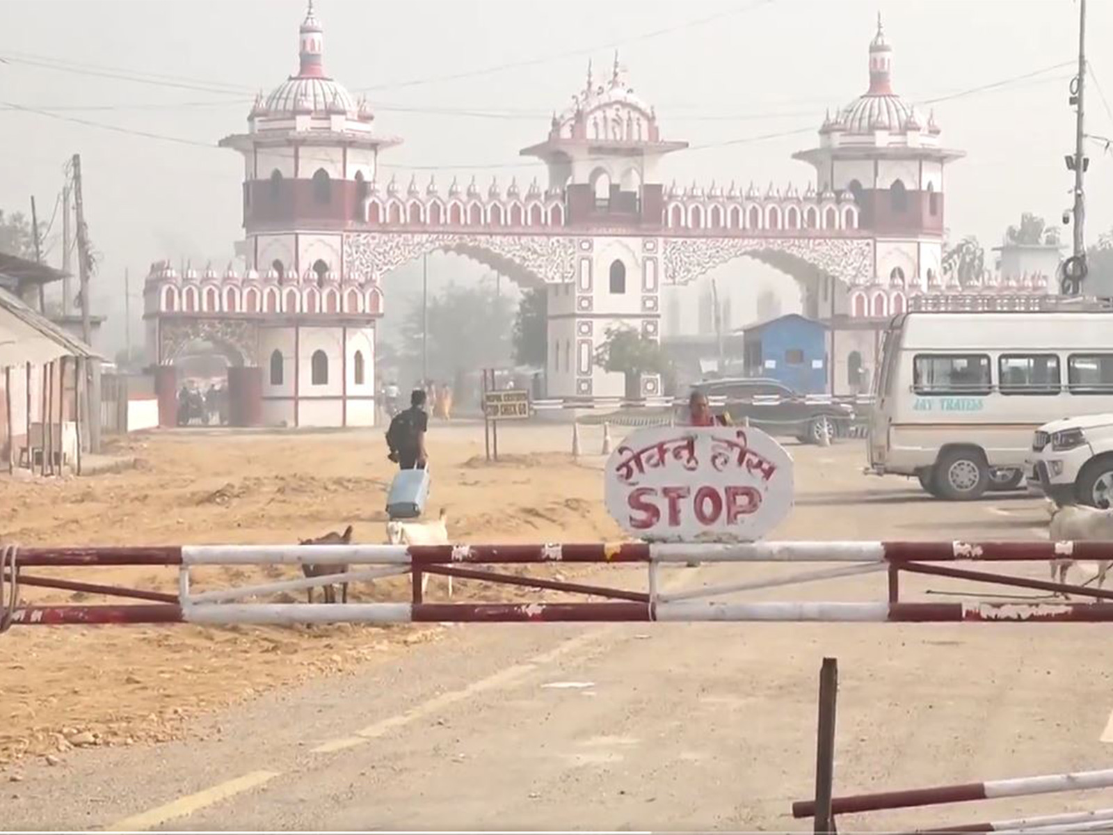 India-Nepal border points closed ahead of second phase of Bihar election (Photo/ANI)