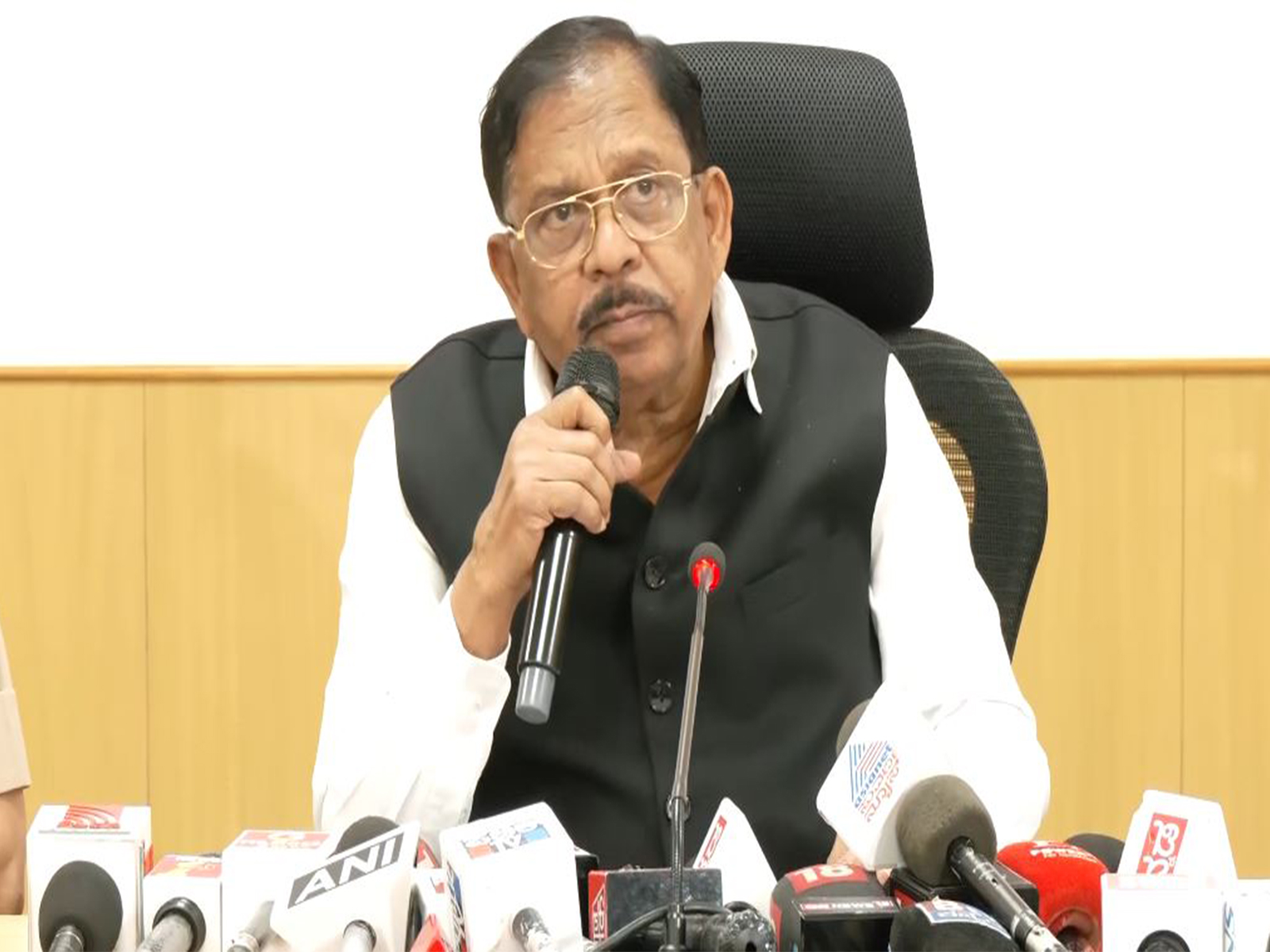 Karnataka Home Minister G Parameshwara (Photo/ANI)