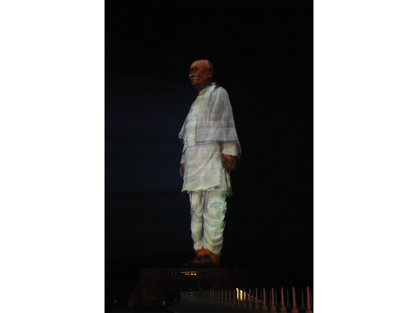 Statue of Unity during Bharat Parv (Photo/Gujarat CMO)