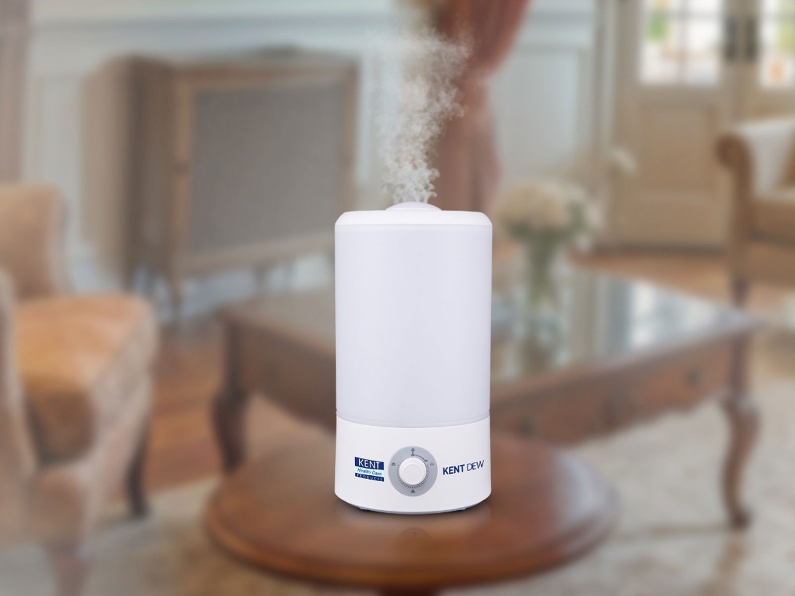 Beat Dry Air Year-Round with the Compact and Smart KENT Dew Ultrasonic Humidifier