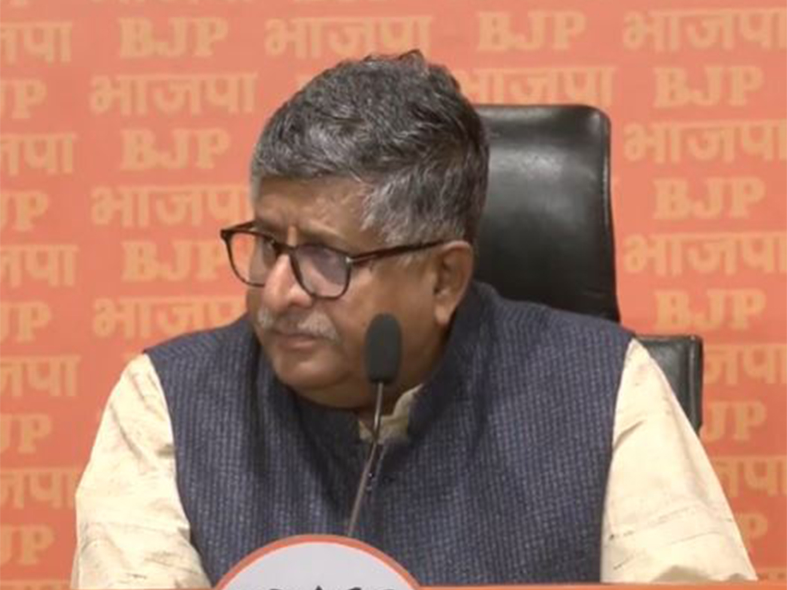 BJP leader and MP Ravi Shankar Prasad (Photo/ANI)