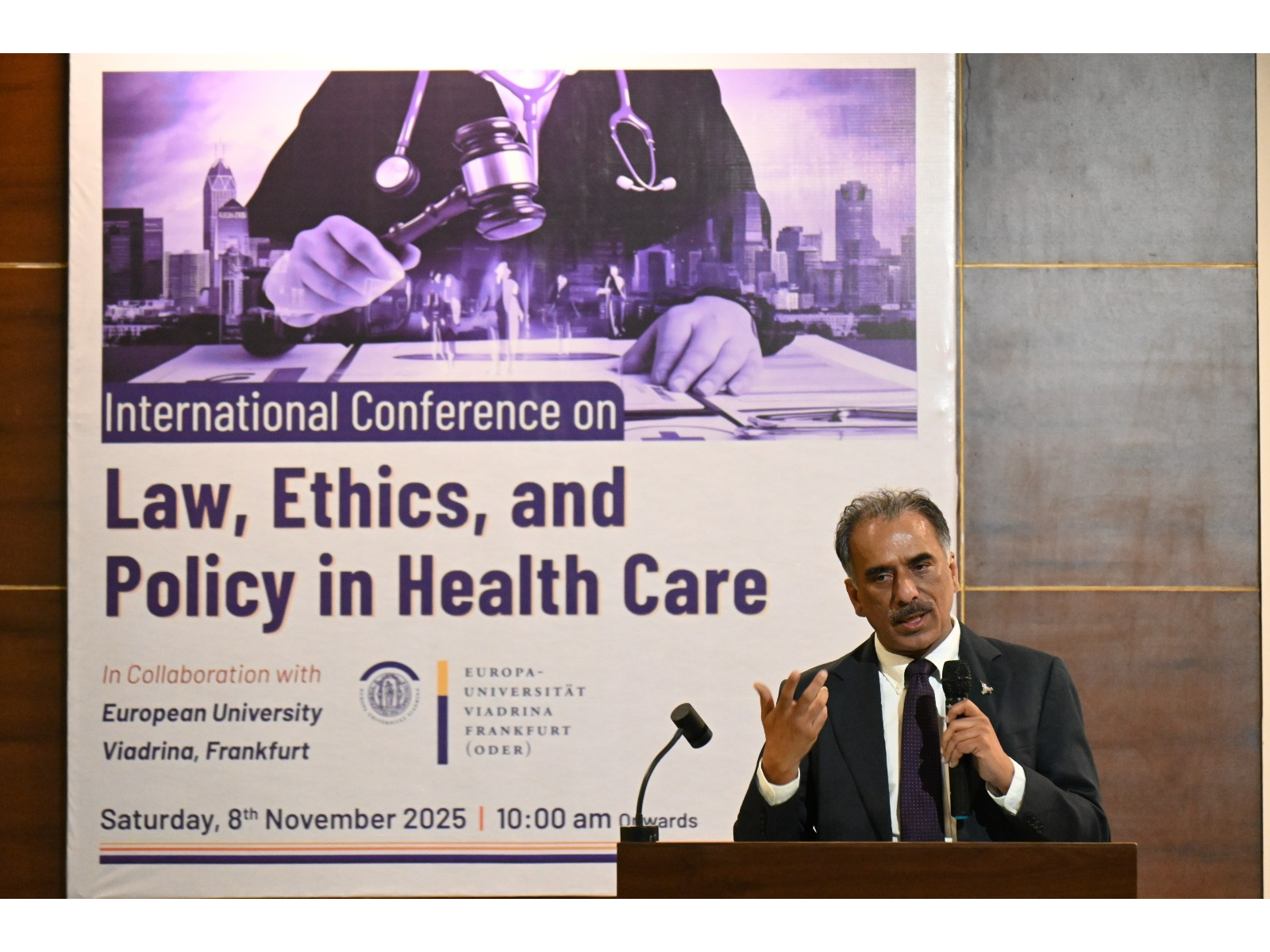 Global Dialogue on Law, Ethics, and Healthcare Policymaking Held at Navrachana University