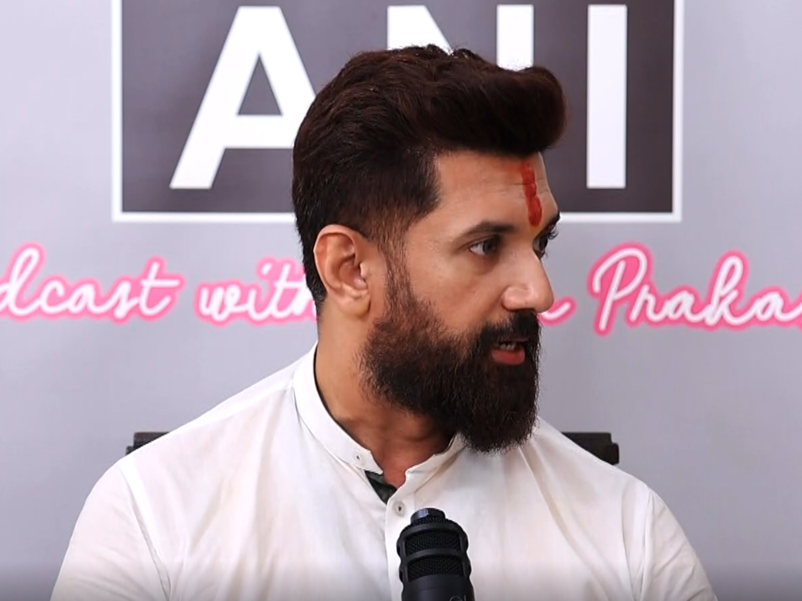 Lok Janshakti Party (Ram Vilas) chief and Union Minister  Chirag Paswan (Photo/ANI)