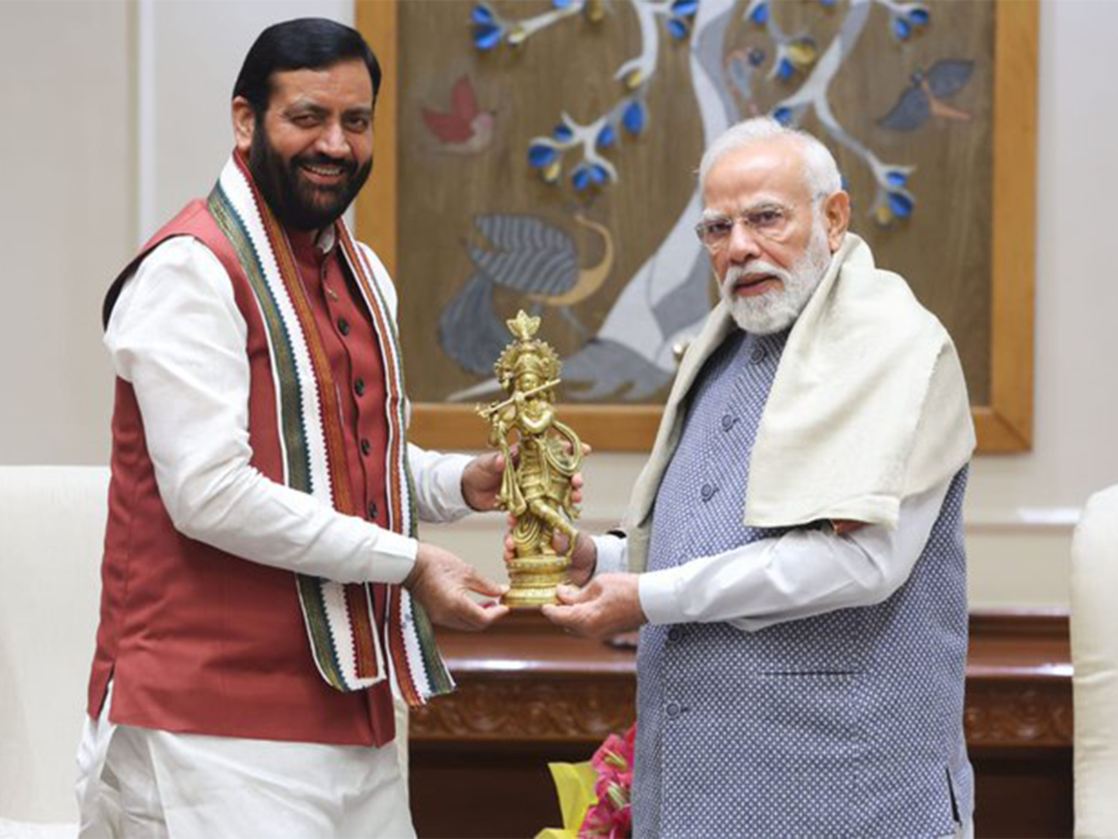 Haryana CM Nayab Singh Saini meets PM Modi (Photo/X/@NayabSainiBJP)
