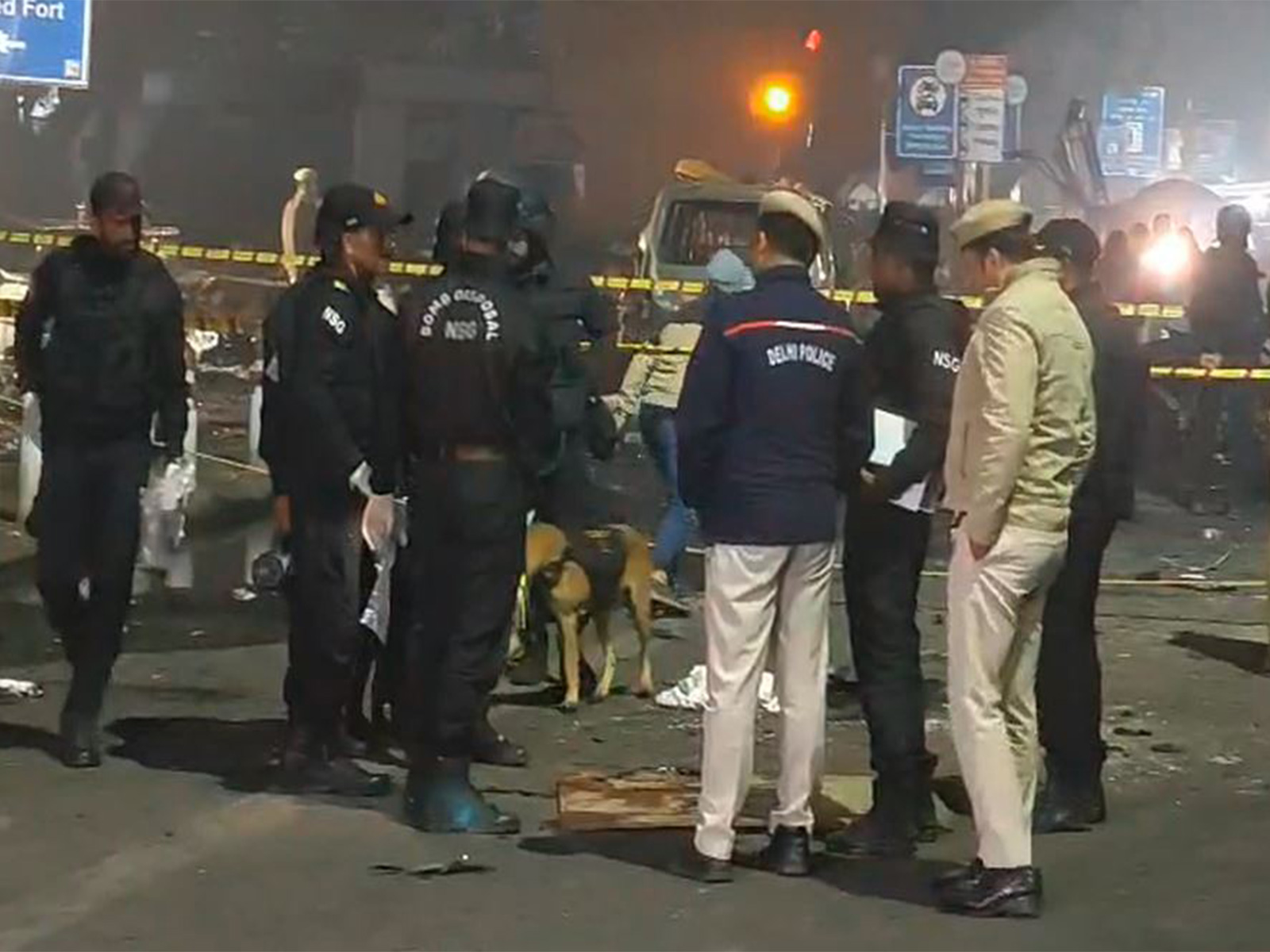 NSG team at the site of blast (Photo/ANI)