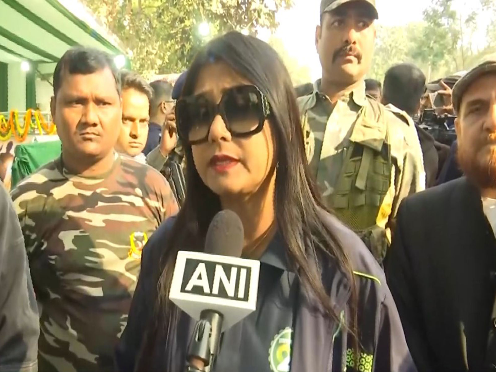 Jharkhand Mukti Morcha MP Mahua Majhi (Photo/ANI)