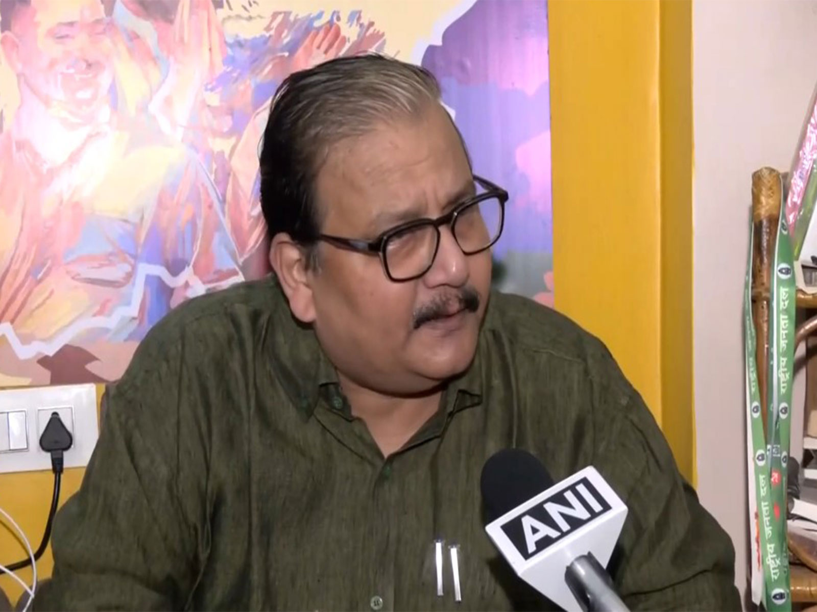 Rashtriya Janata Dal MP Manoj Jha (Photo/ANI)