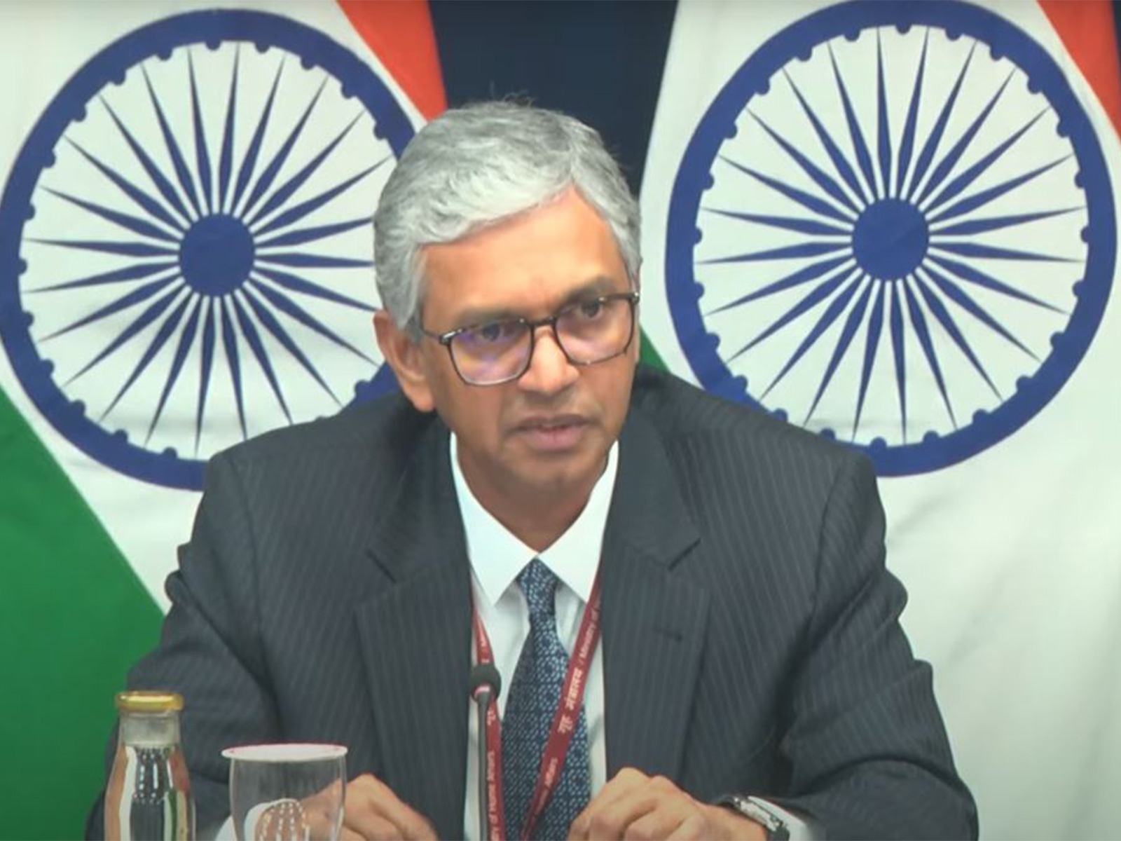 Secretary (East) in the MEA P Kumaran (Photo/MEAYoutube)