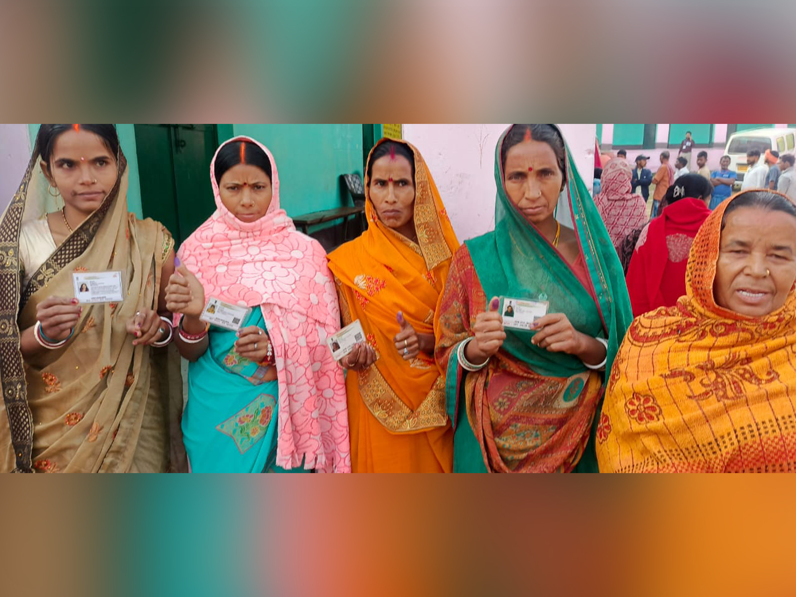 Voters in Jamui (Photo/X@CEOBihar)
