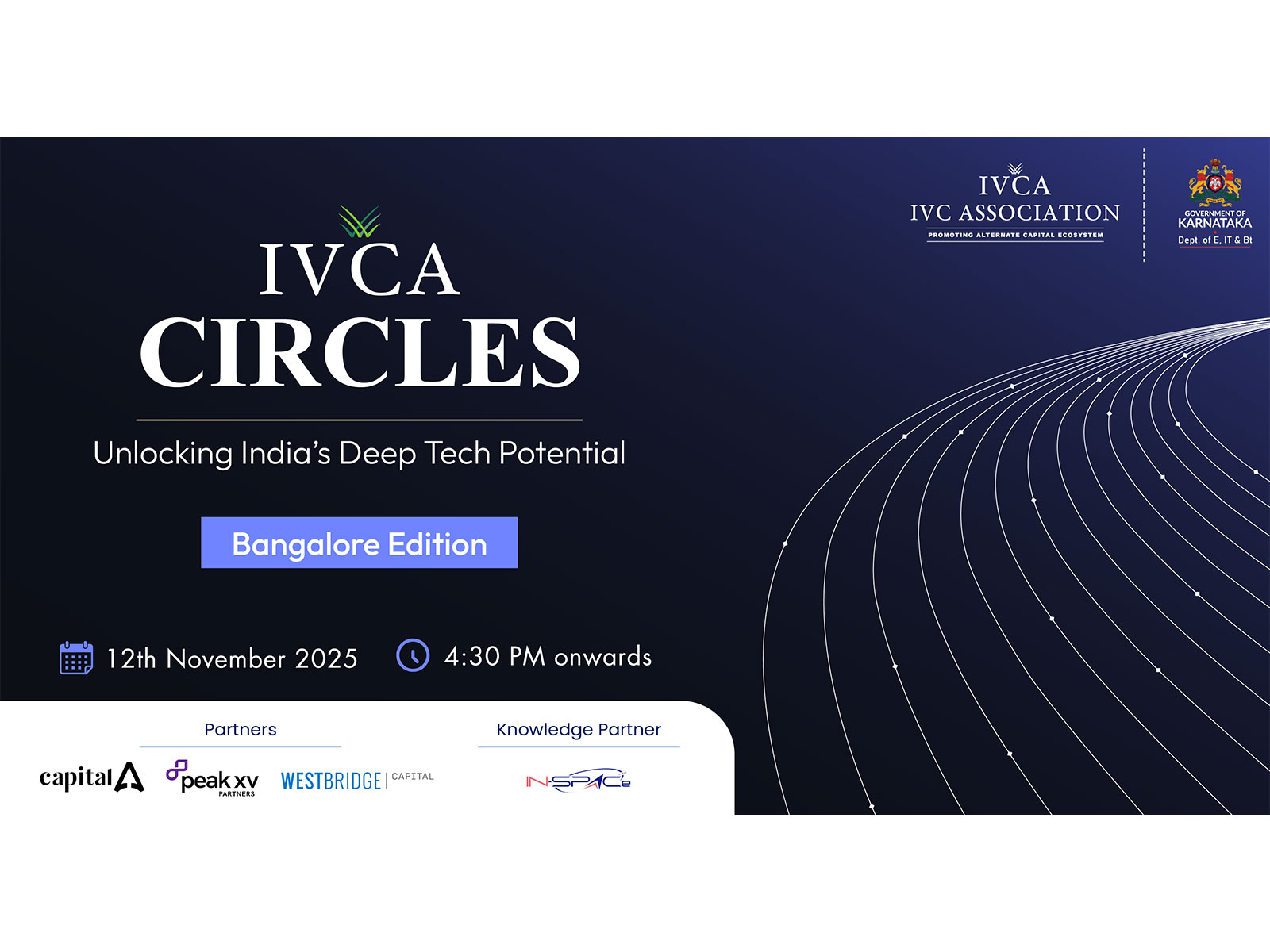 India’s Deeptech Ecosystem Takes Centre Stage at IVCA Circles – Bangalore Edition