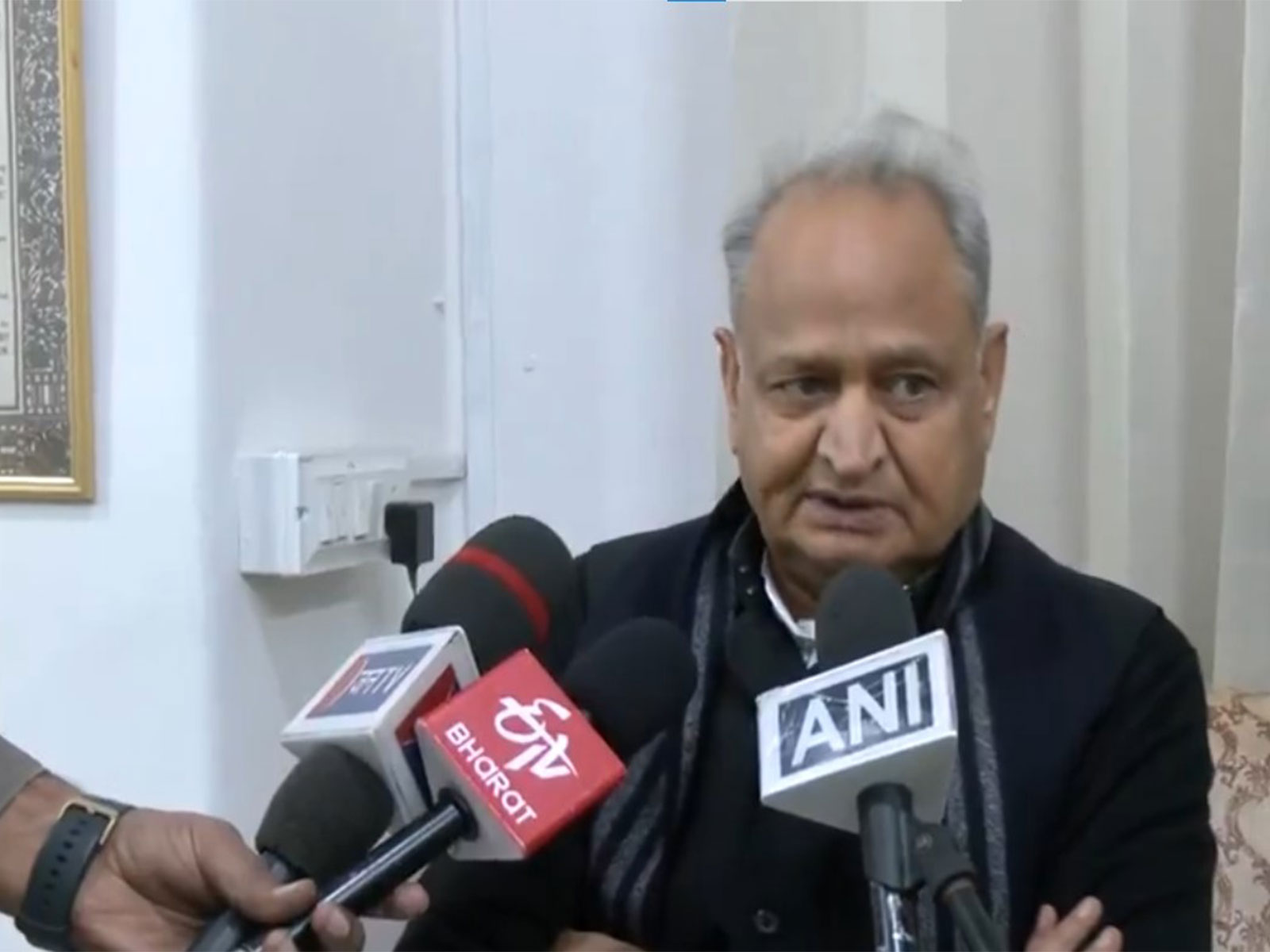 Congress leader and former Rajasthan CM Ashok Gehlot (Photo/ANI)