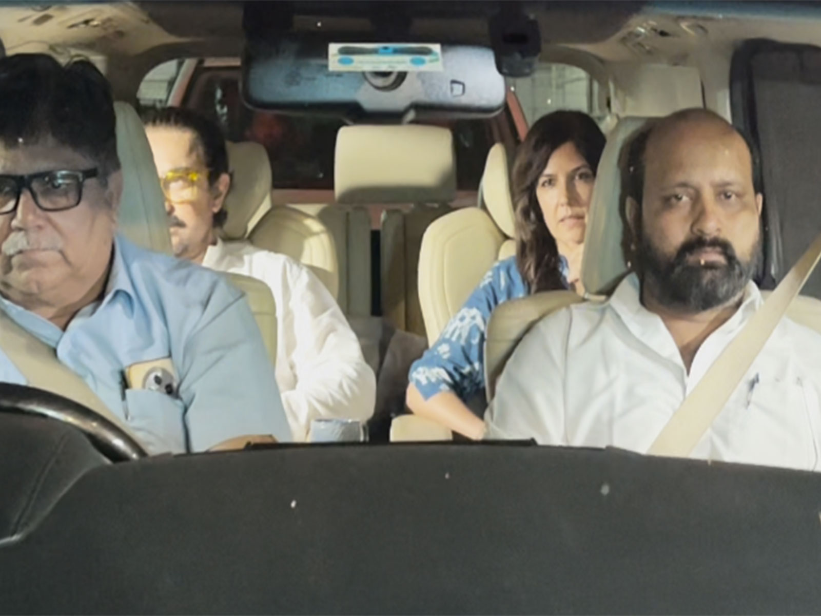 Aamir Khan at Breach Candy Hospital (Image source: ANI)