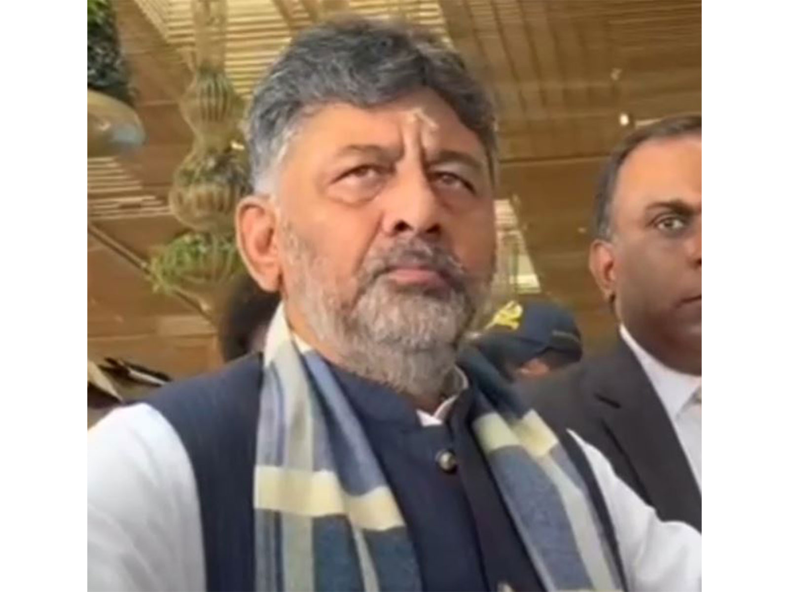 Karnataka Deputy Chief Minister DK Shivakumar (Photo/ANI)