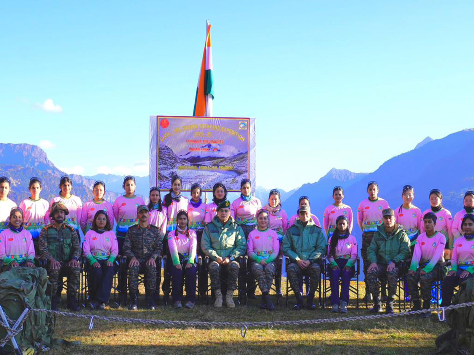 All-women high altitude trekking expedition flagged in Eastern Himalayas (Photo/Indian Army)