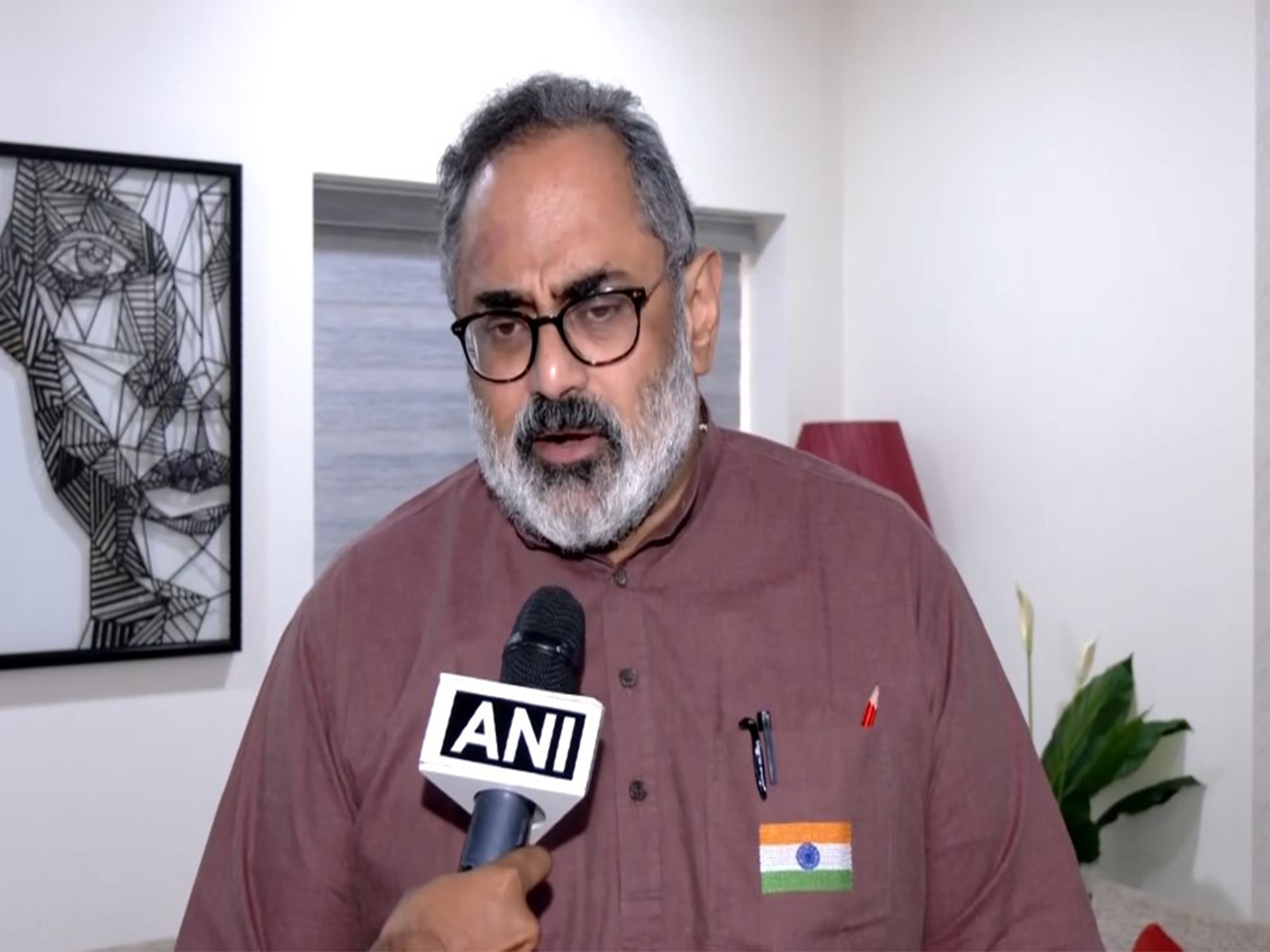 Bharatiya Janata Party’s (BJP) Kerala state president Rajeev Chandrasekhar (Photo/ANI)