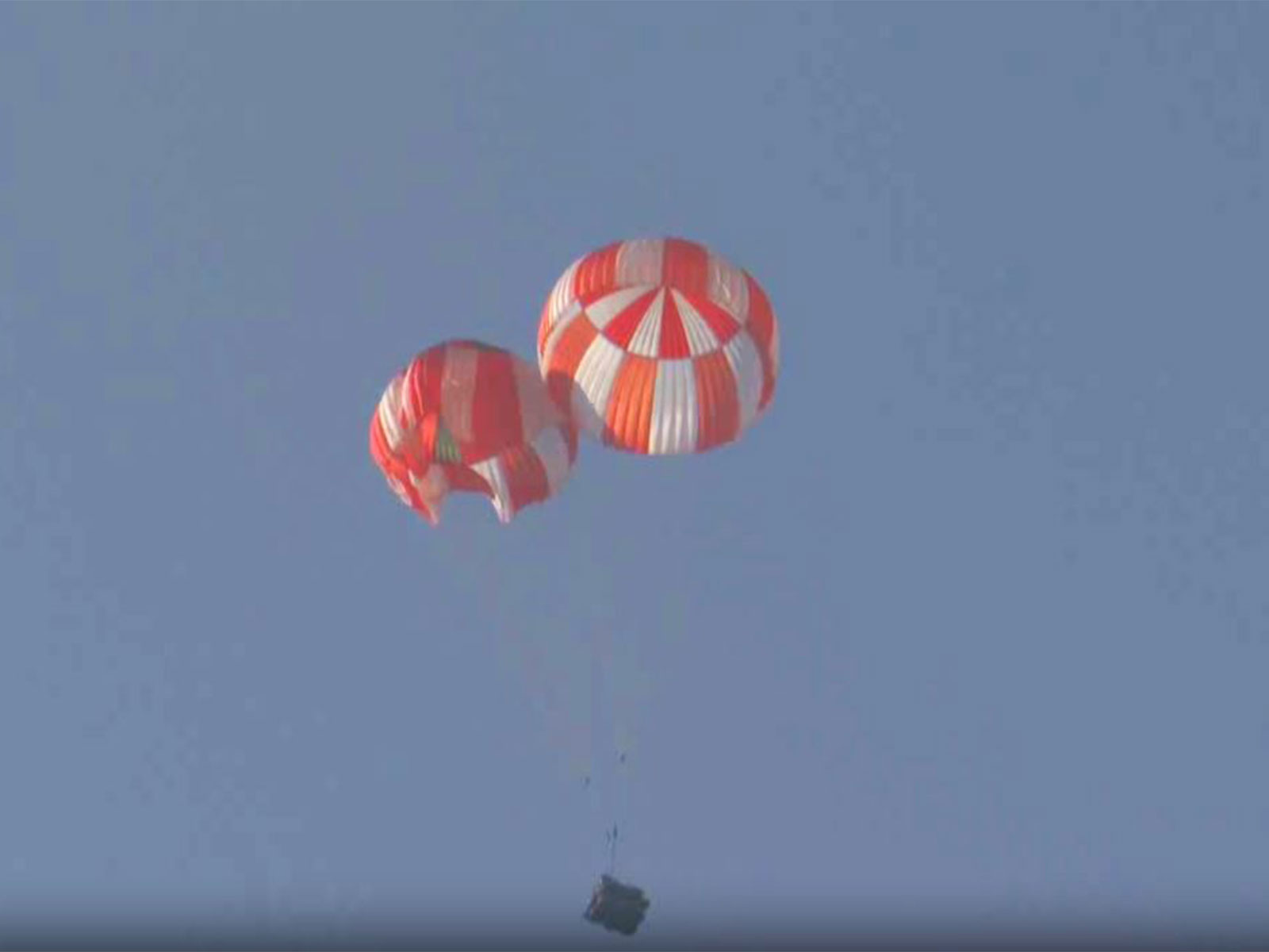 Visuals of the IMAT test by ISRO in Uttar Pradesh (Photo/X @ISRO)