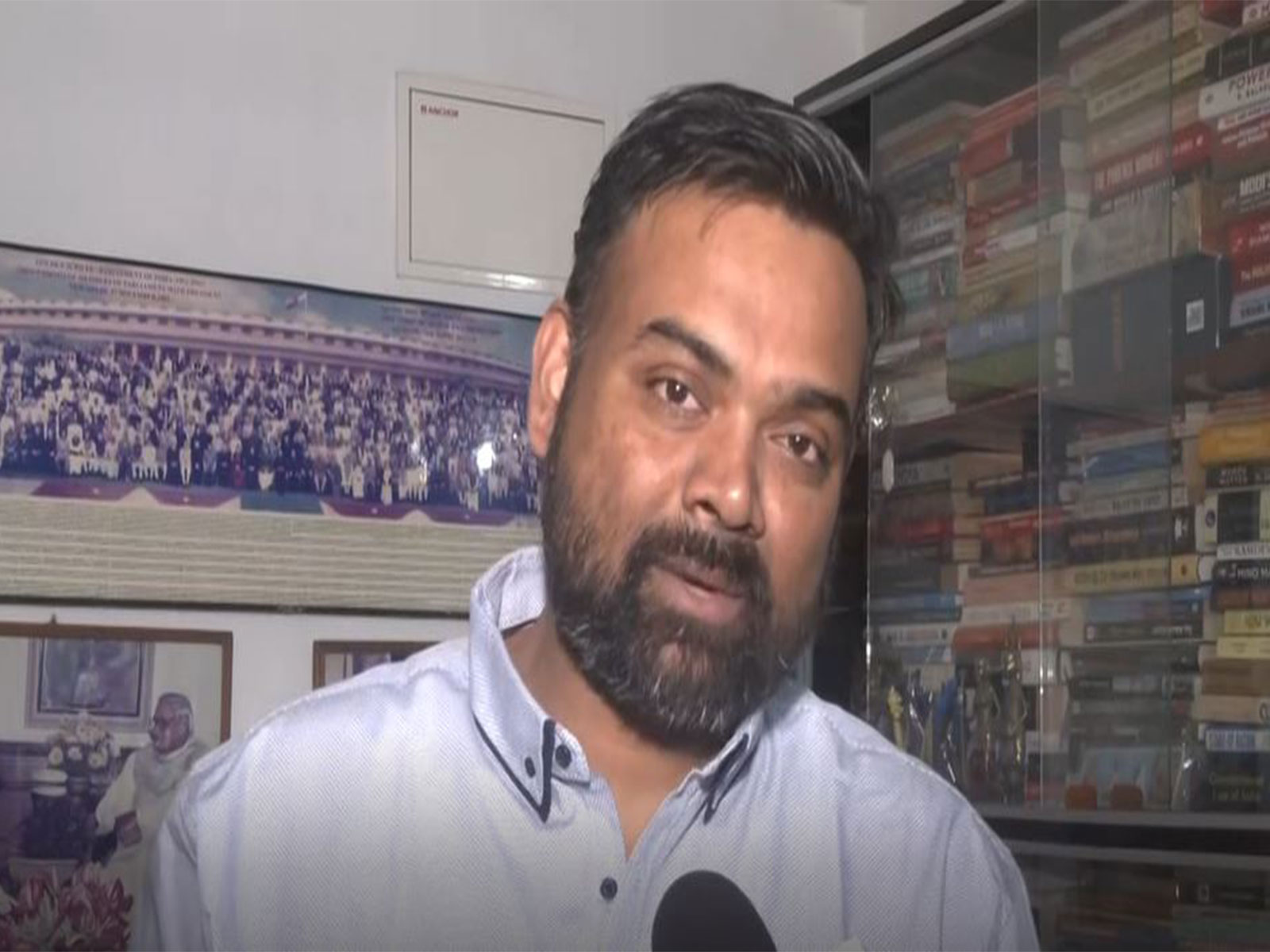 BJP National Spokesperson Guru Prakash Paswan (Photo/ANI)