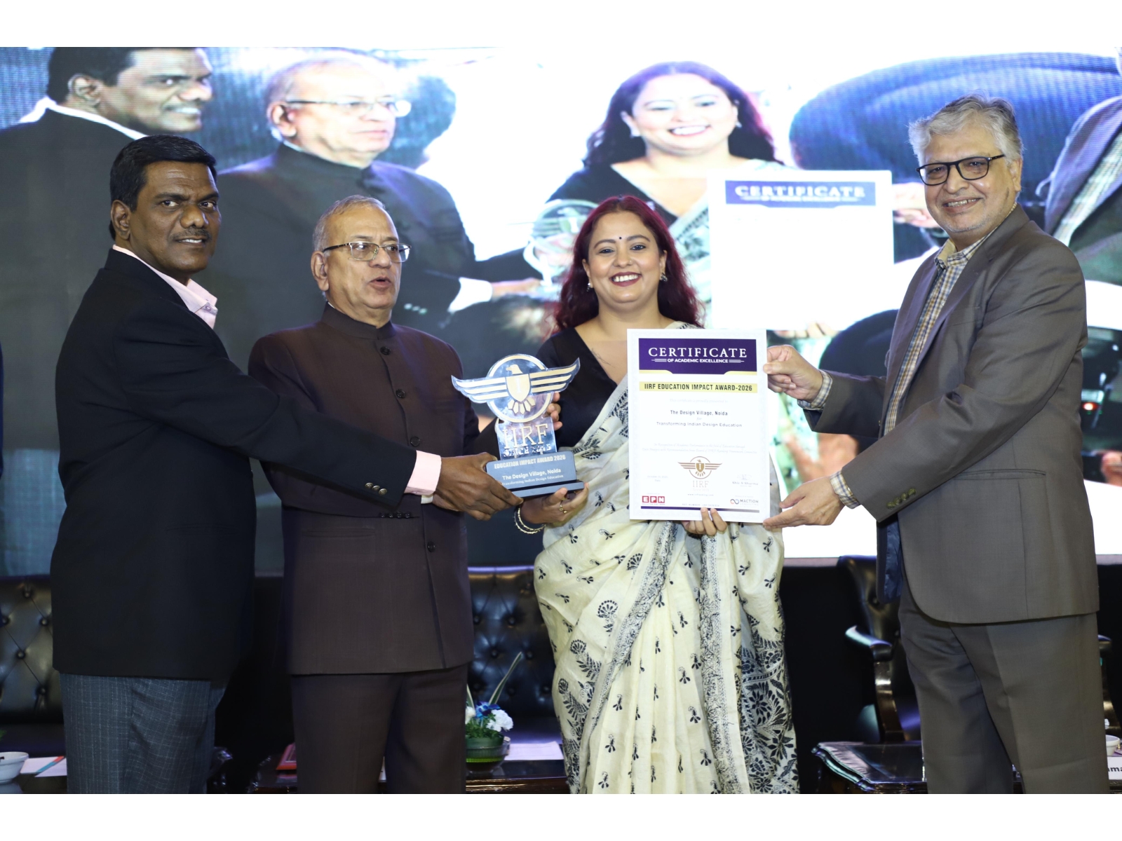 IIRF recognizes The Design Village with Education Impact Award 2026 for transforming Indian Design Education