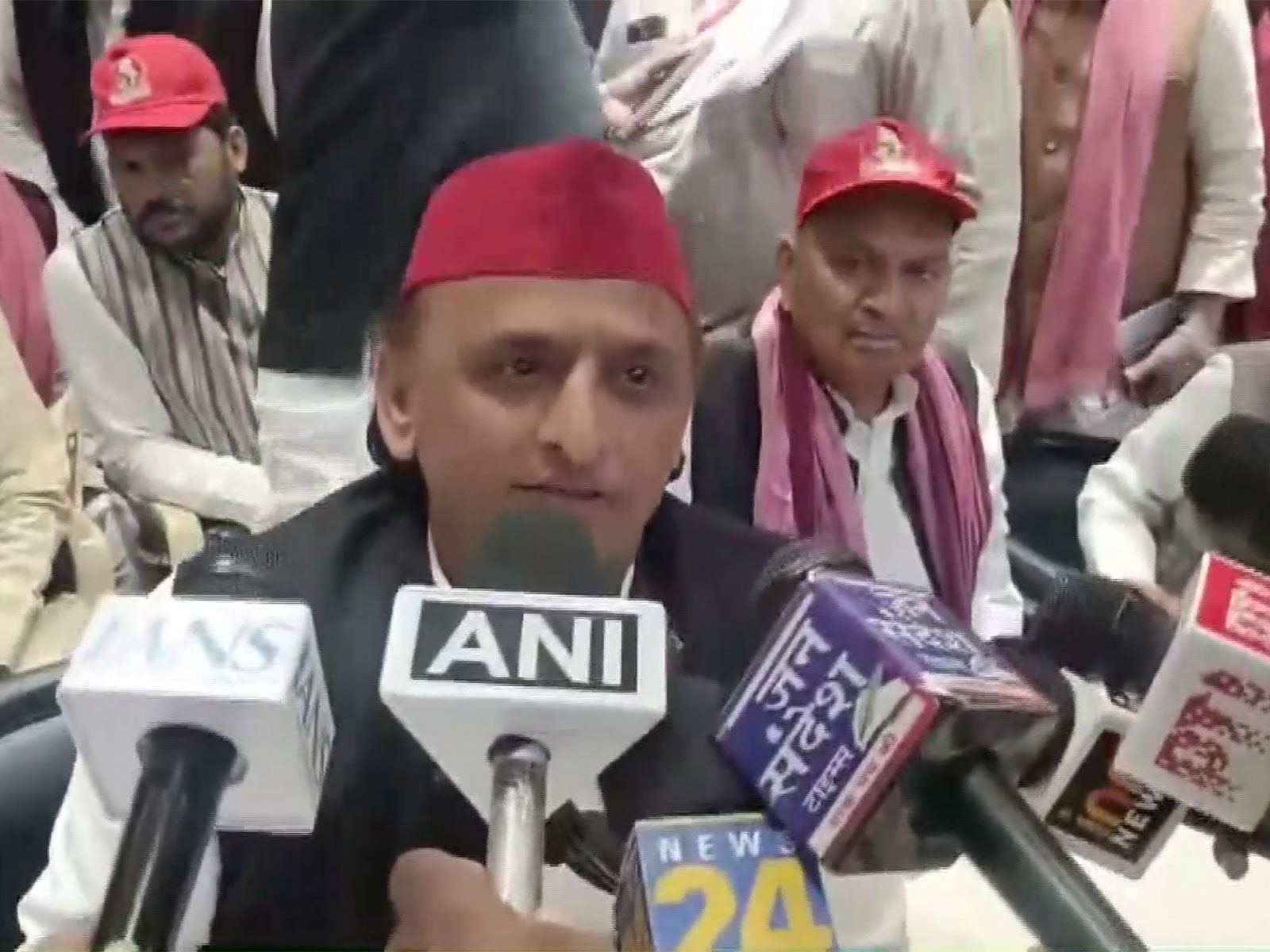 Samajwadi Party (SP) chief Akhilesh Yadav (Photo/ANI)