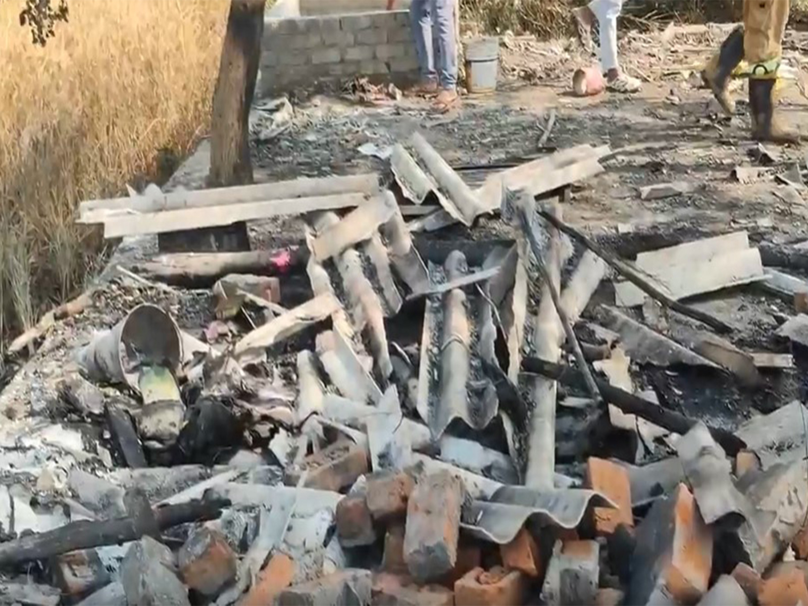 Visuals from the spot (Photo/ANI)