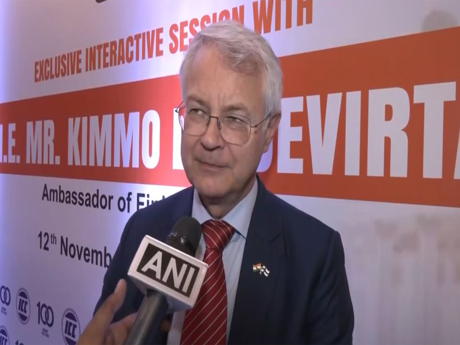 Finland’s Ambassador to India, Kimmo Lähdevirta (Photo/ANI)