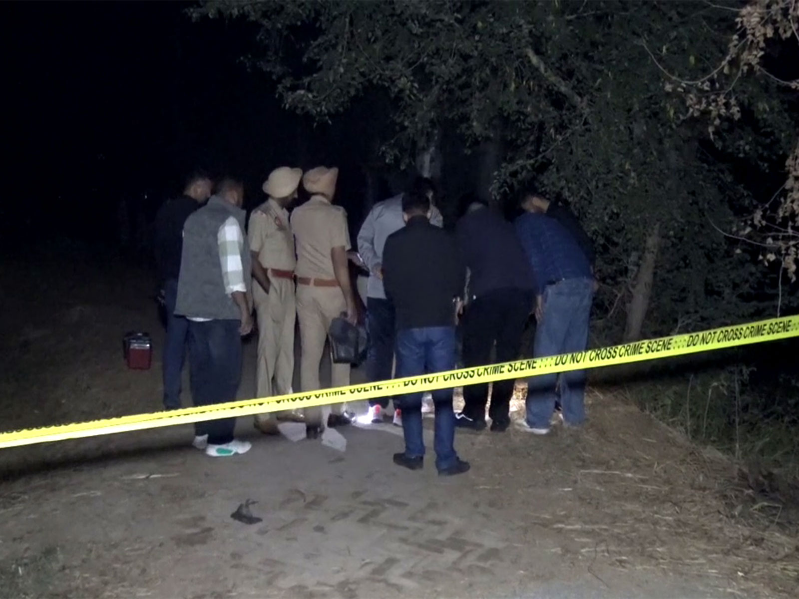 Visuals from encounter site in Amritsar (Photo/ANI) Visuals from encounter site in Amritsar (Photo/ANI)