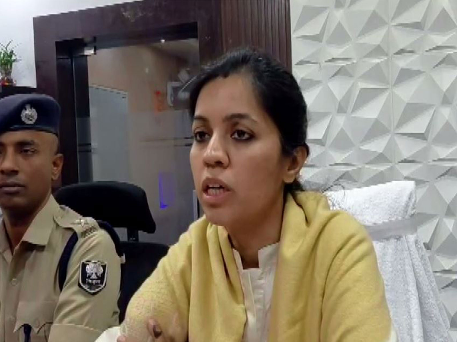 Rohtas DM Udita Singh (Photo/ANI)