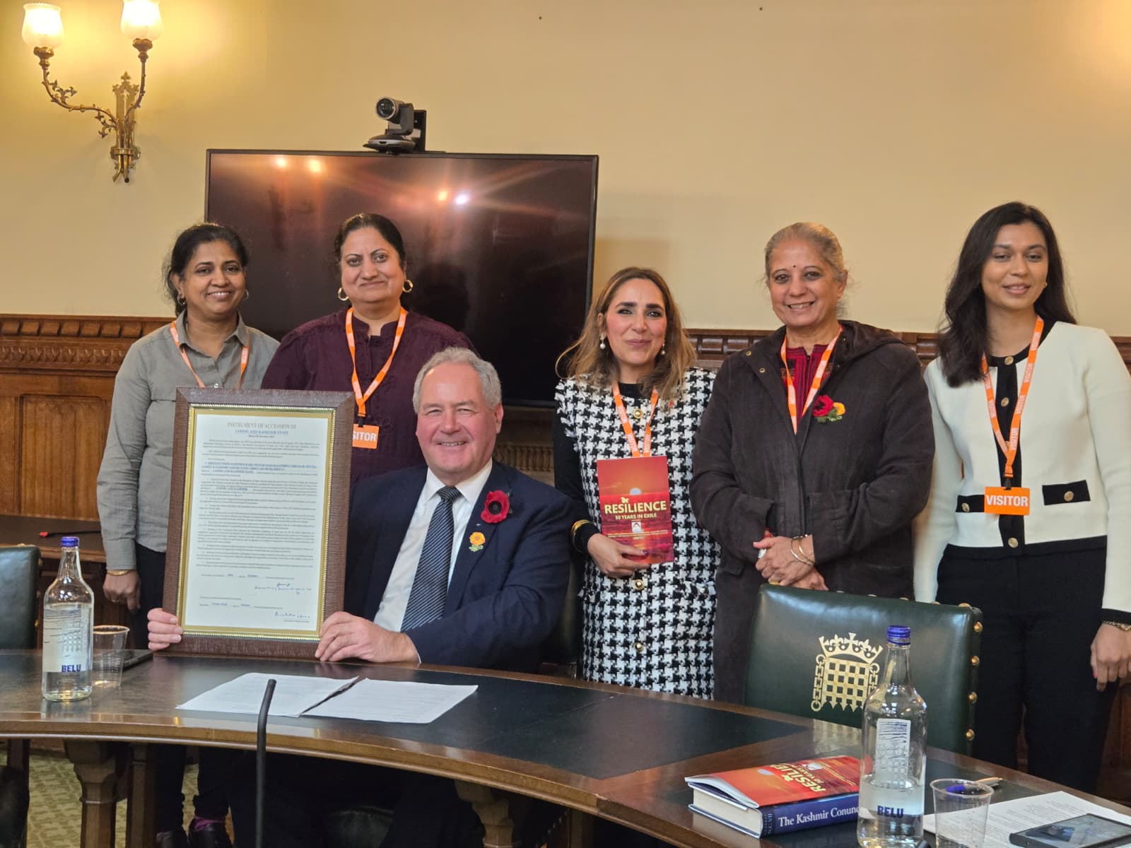 British MPs reaffirm Jammu and Kashmir’s lawful accession to India (Photo/ANI)