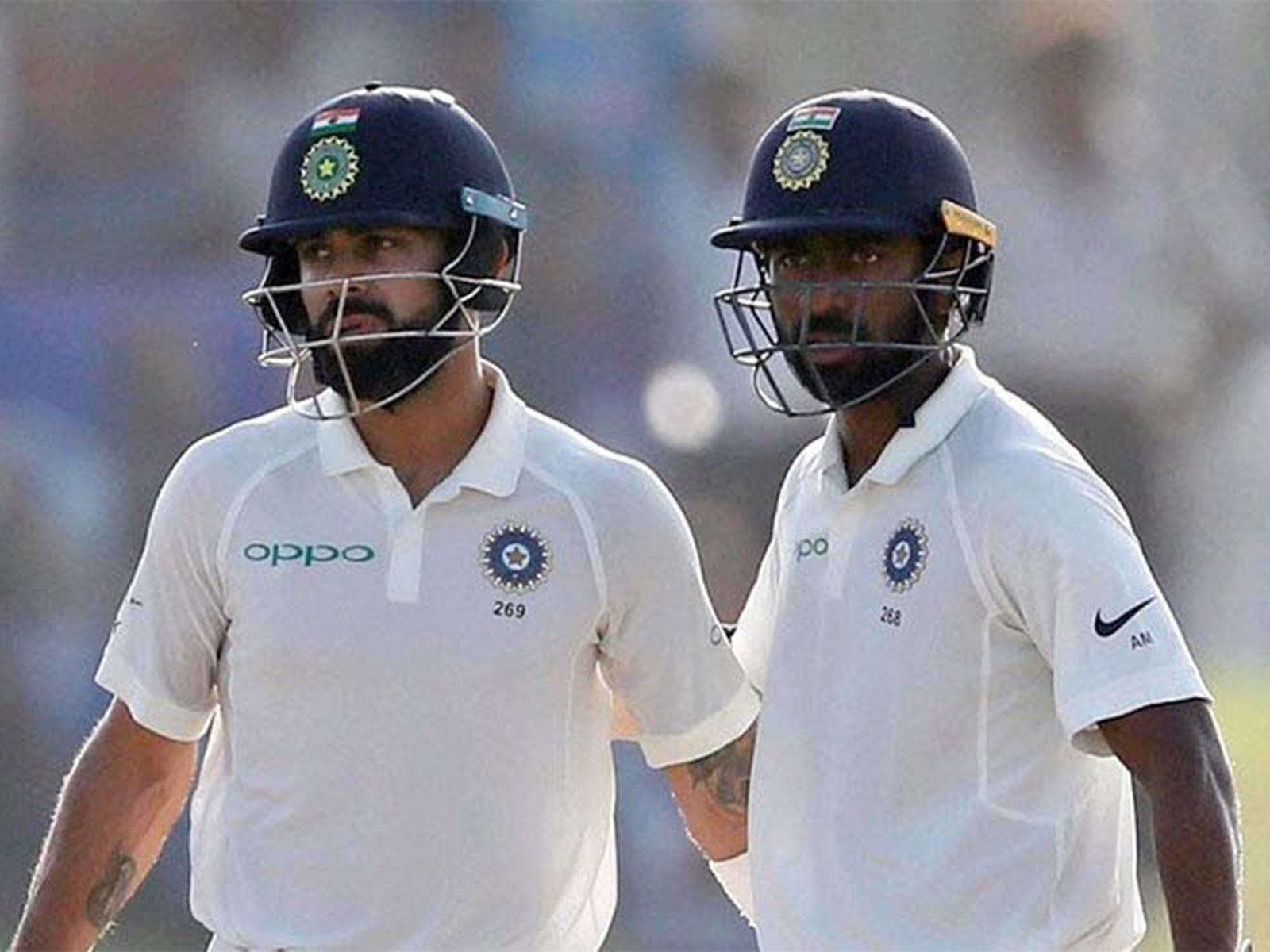 Abhinav Mukund and Virat Kohli. (Photo: @mukundabhinav/X)