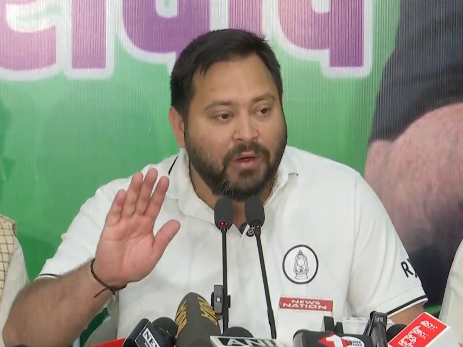 Rashtriya Janata Dal (RJD) leader Tejashwi Yadav (File Photo/ANI)