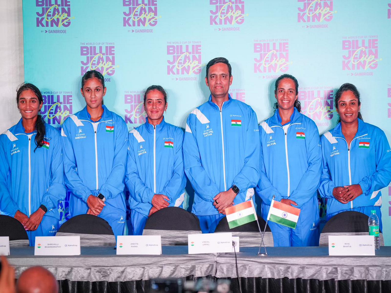 Team India (Photo: Billie Jean King Cup)