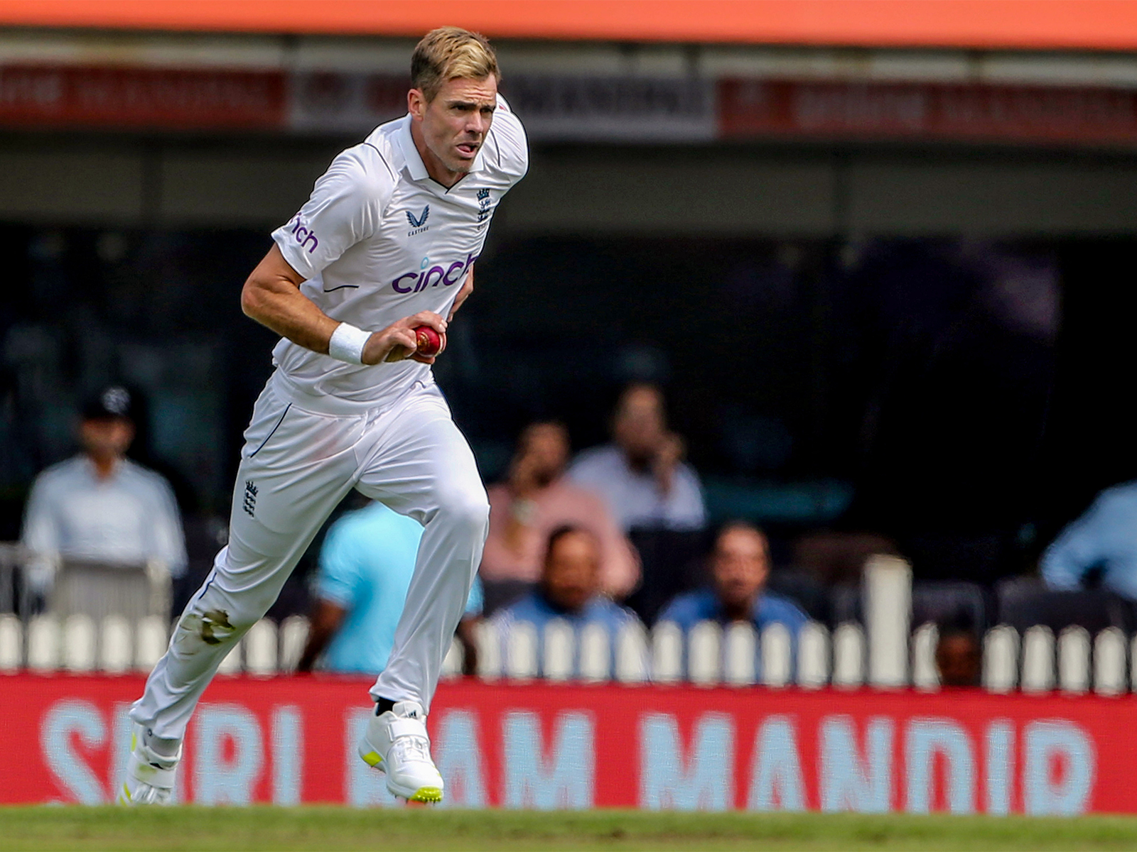 Former England quick James Anderson (Photo/ANI) 