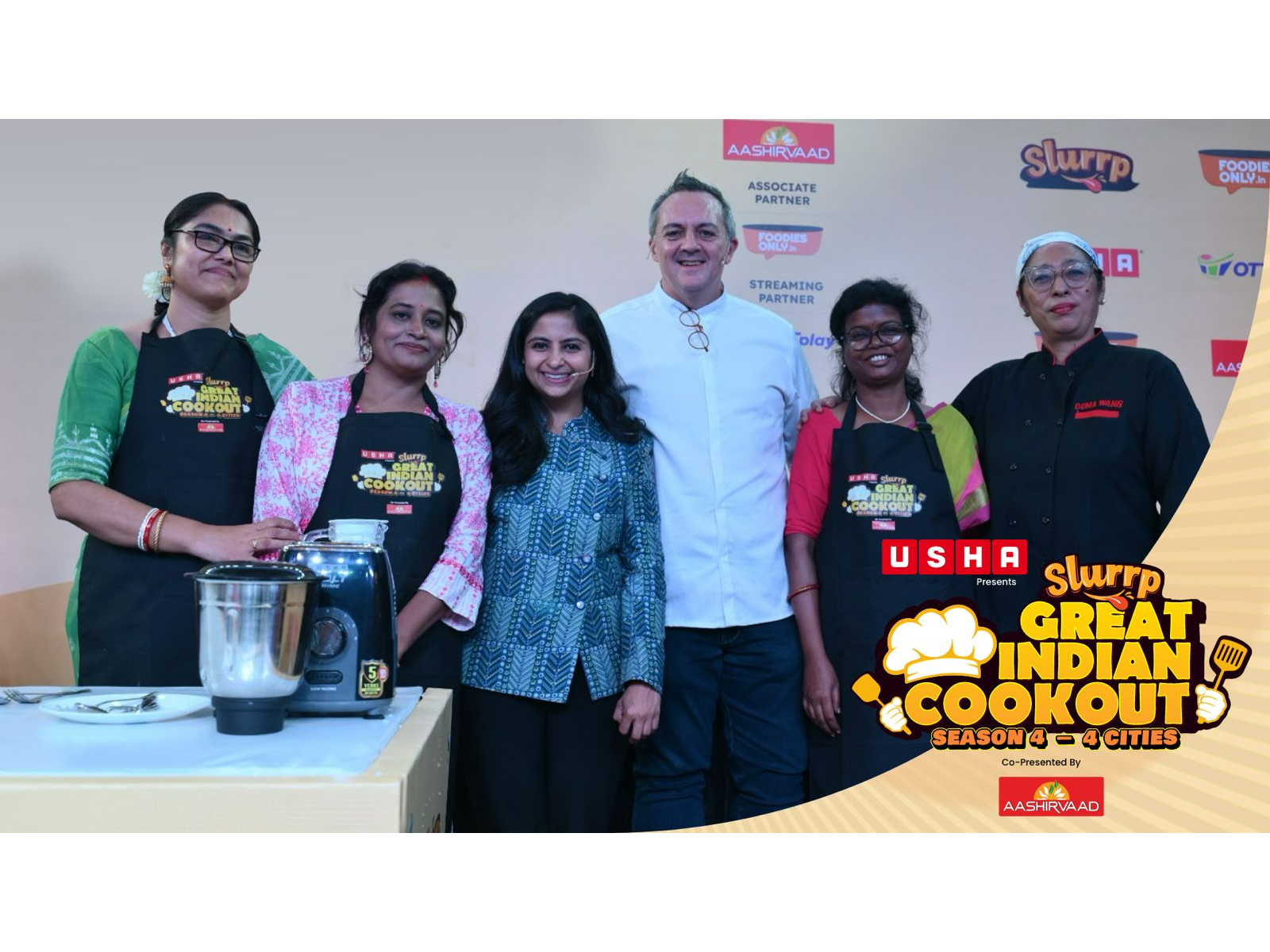 Mithu Saha, Anita Bhattacharjee, Chef Neha Deepak Shah, Chef Shaun Kenworthy, Anjushri Mandi, Chef Doma Wang