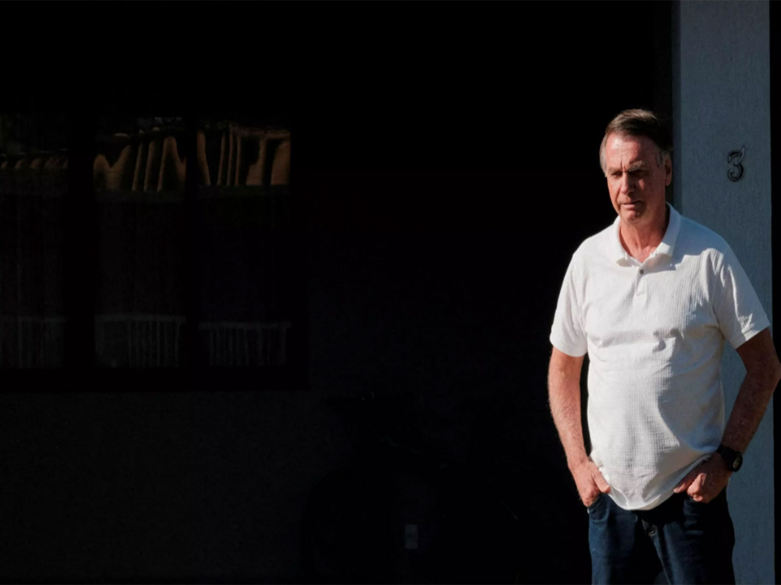 Former President Jair Bolsonaro at his residence in Brasília (Photo/Reuters) Former President Jair Bolsonaro at his residence in Brasília (Photo/Reuters)