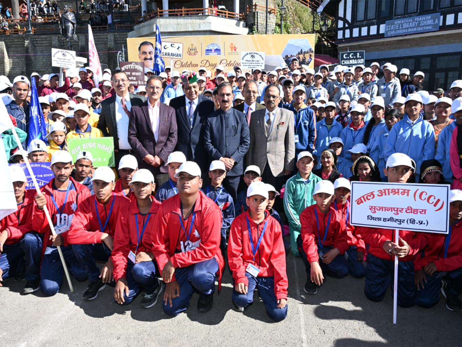 Himachal CM Sukhu inaugurates Children of the State Sports & Cultural Meet in Shimla (Photo/Himachal CMO)