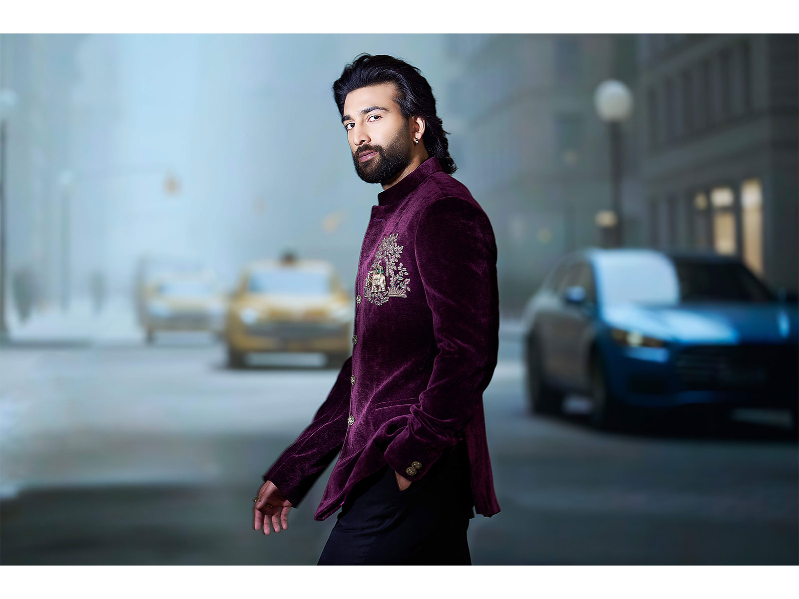 Meezaan Jafri serving looks in KORA by NM’s wedding collection