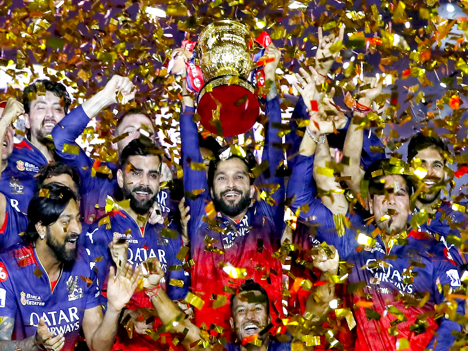 Royal Challengers Bengaluru, the IPL champions. (Photo: ANI) Royal Challengers Bengaluru, the IPL champions. (Photo: ANI)