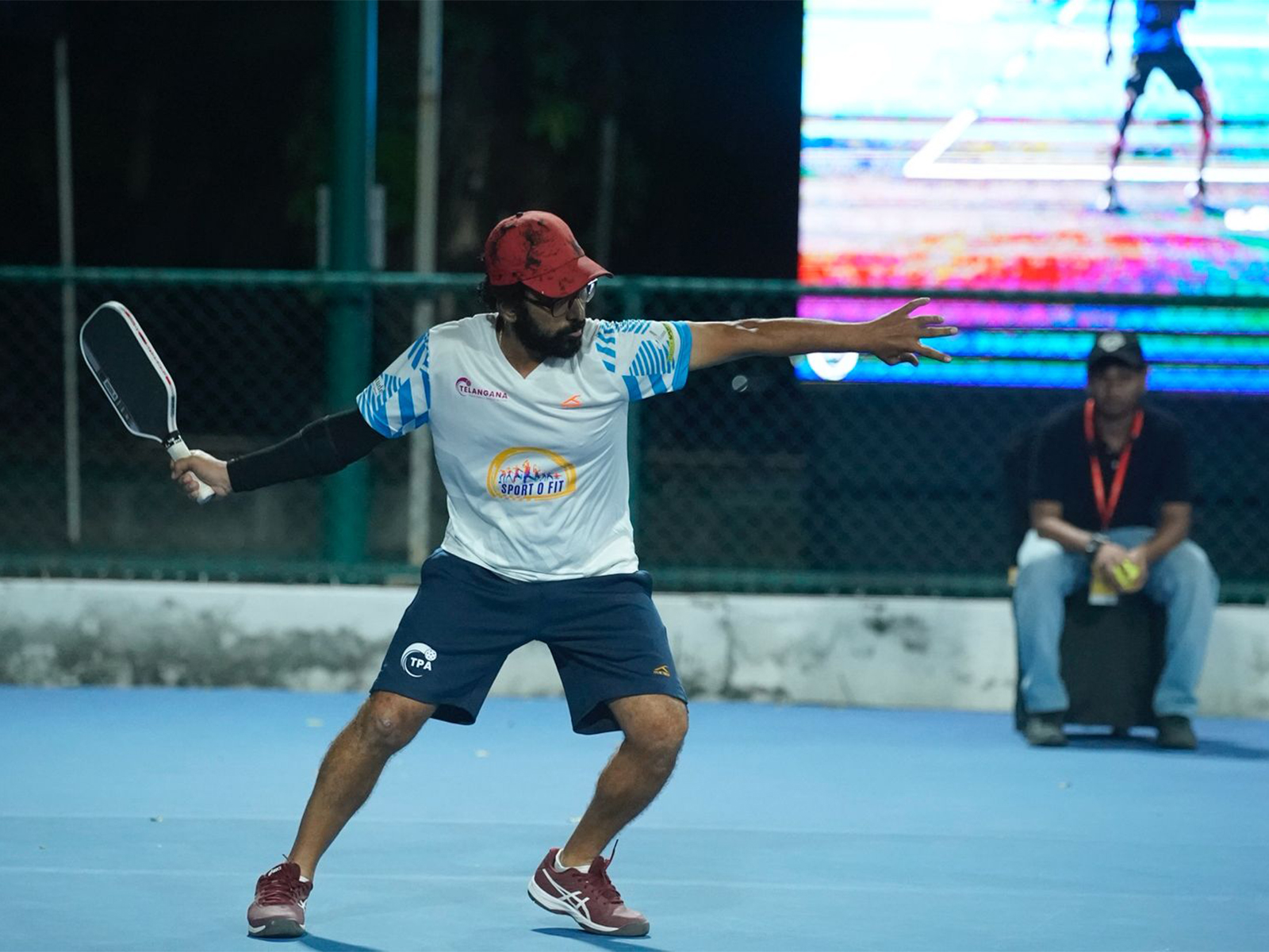 Player in action during Indian Pickleball Nationals 2025 (Photo: IPA)