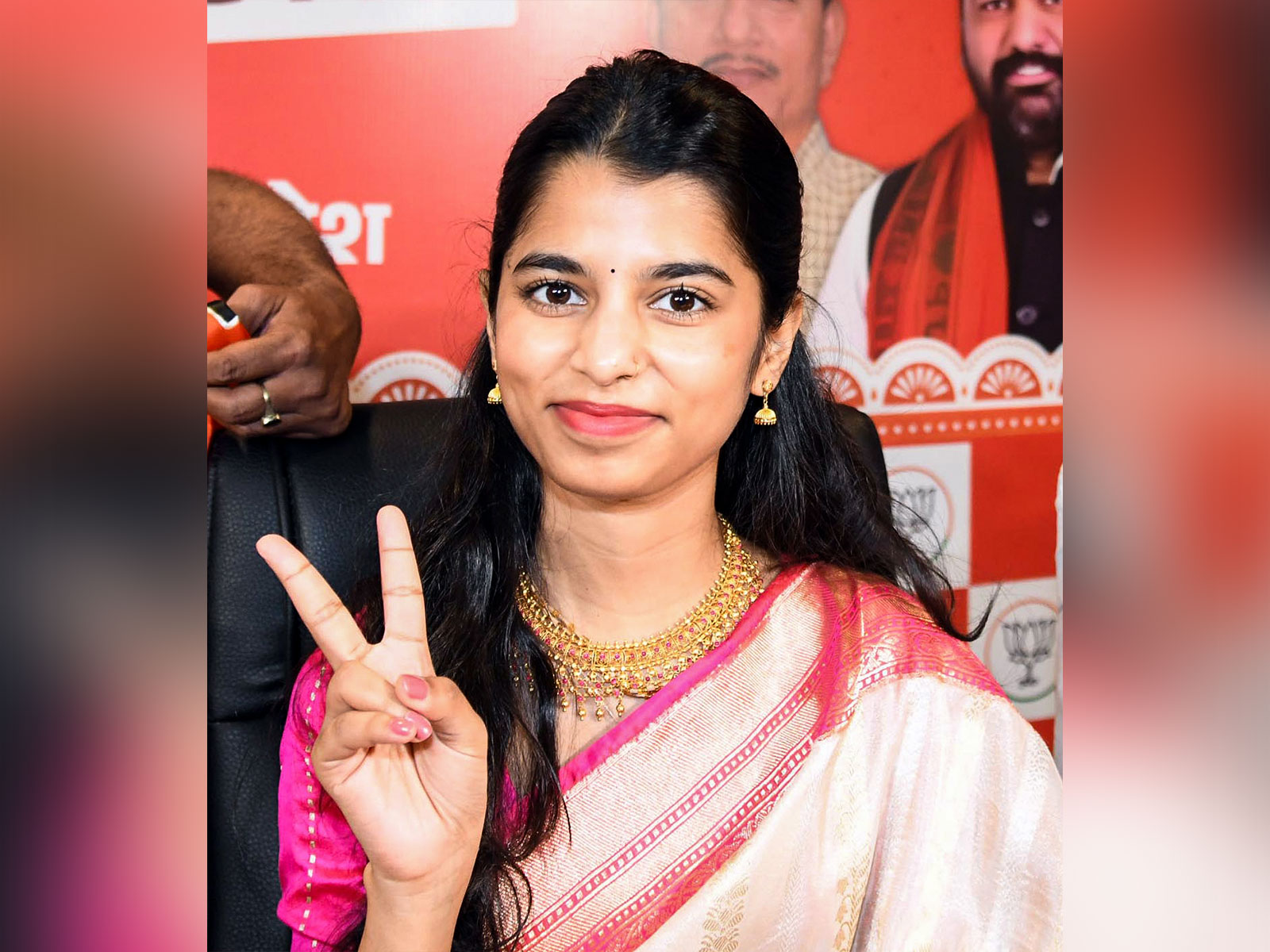 Singer and Bharatiya Janata Party candidate Maithili Thakur (Photo/ANI)