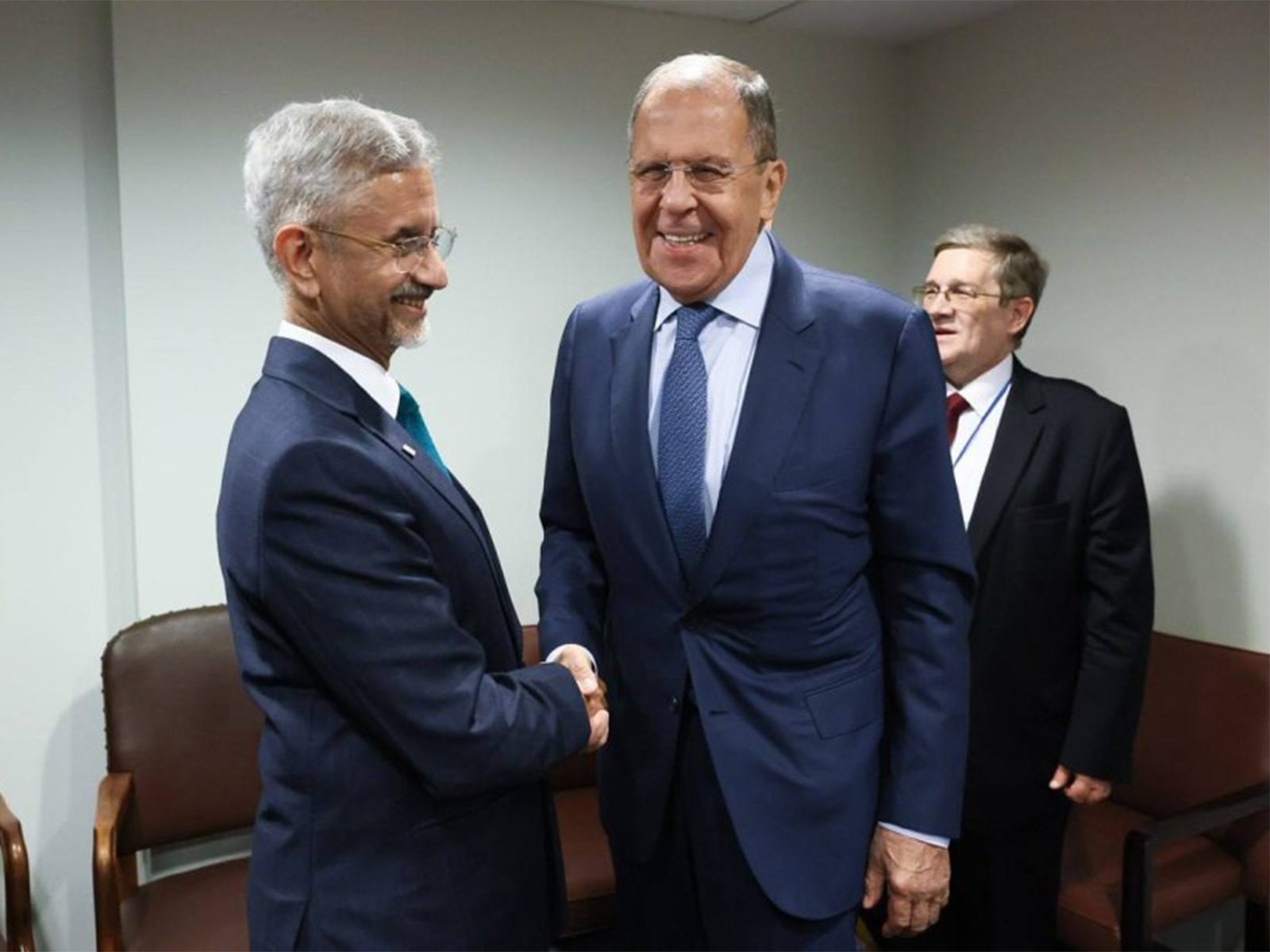 External Affairs Minister S Jaishankar with Russian Foreign Minister Sergey Lavrov. (Photo: X/@mfa_russia) External Affairs Minister S Jaishankar with Russian Foreign Minister Sergey Lavrov. (Photo: X/@mfa_russia)