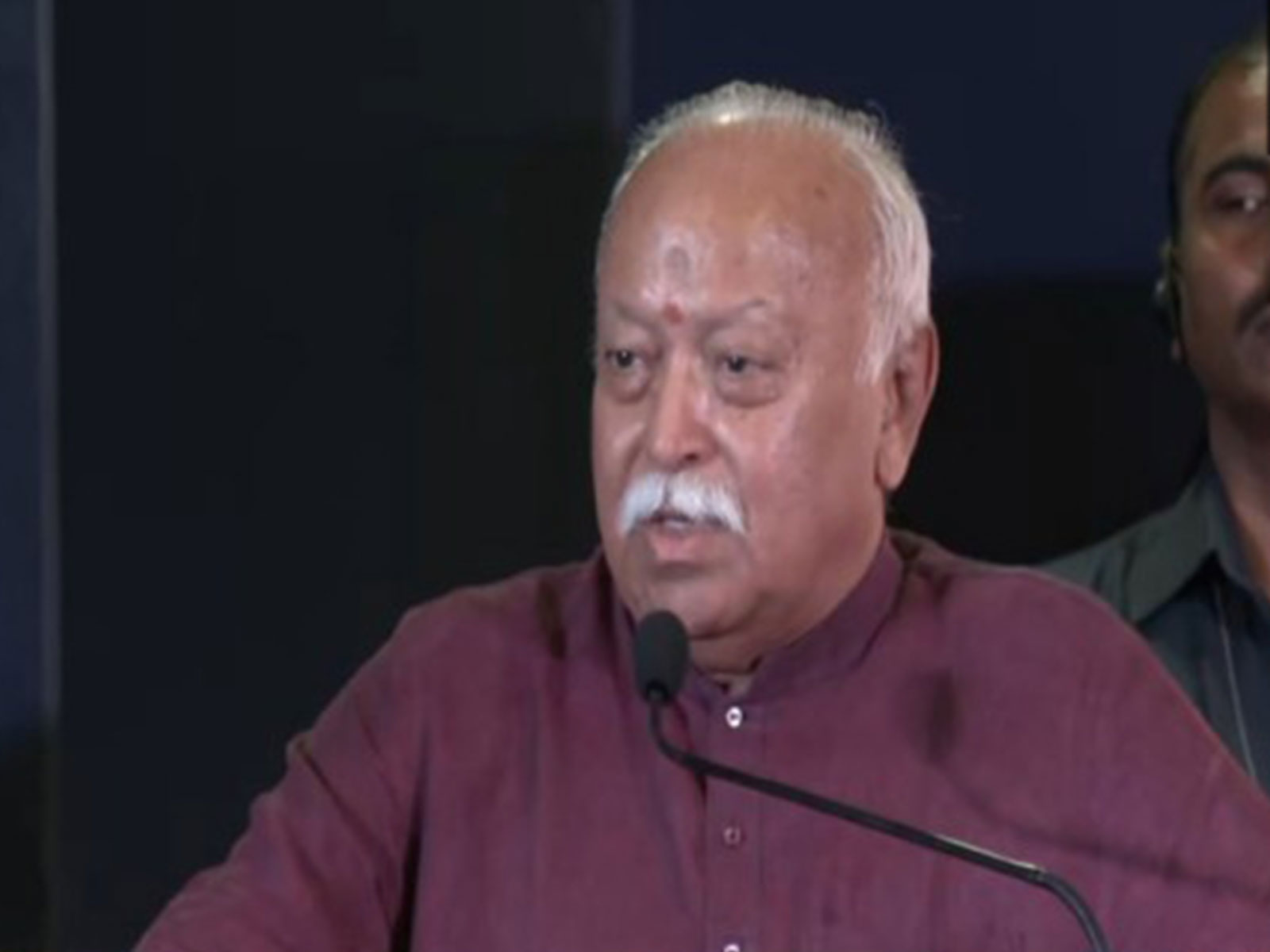 RSS chief Mohan Bhagwat (Photo/ANI)