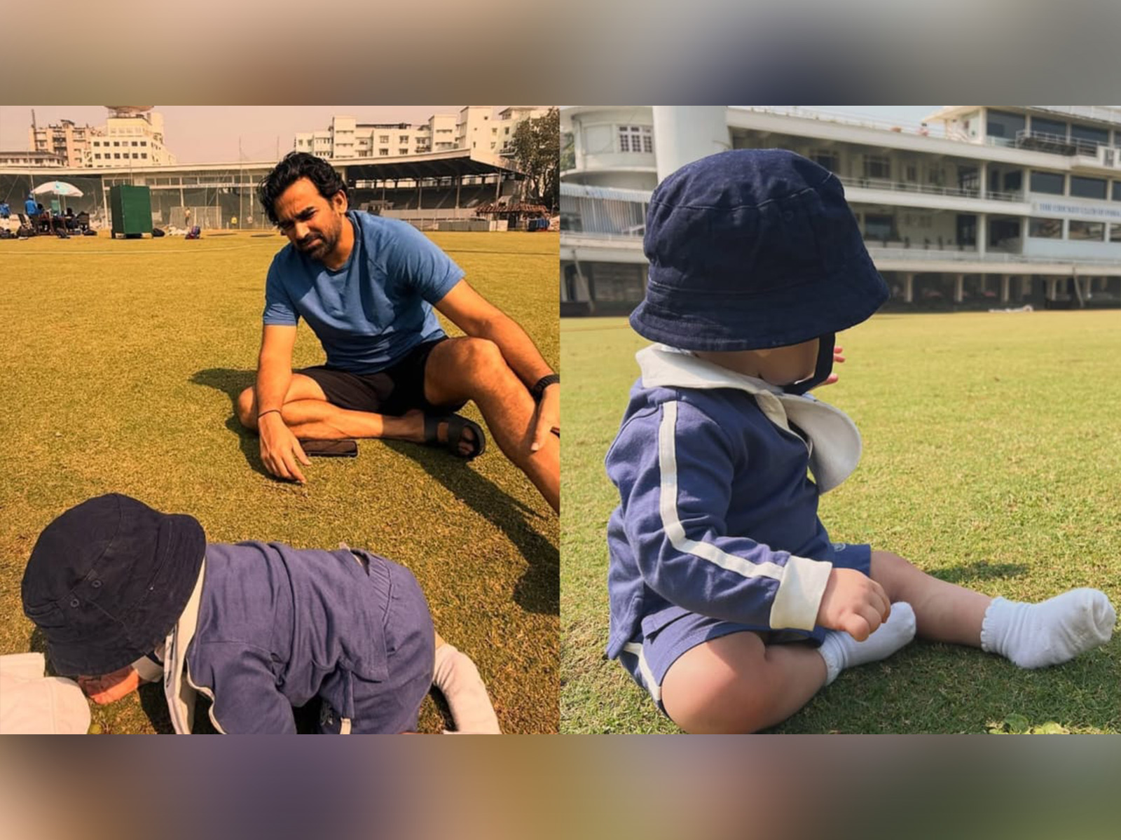 Zaheer Khan with son (Photo/instagram/@zaheer_khan34)