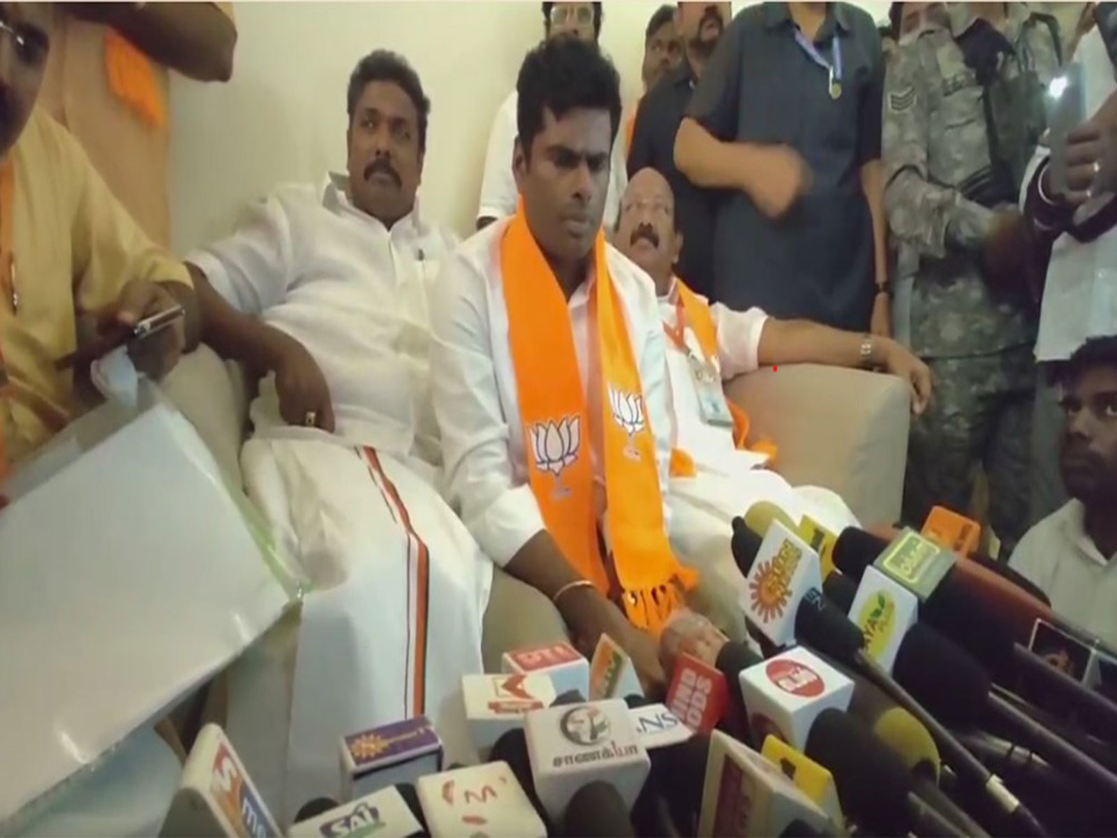 BJP leader K. Annamalai (Photo/ANI)