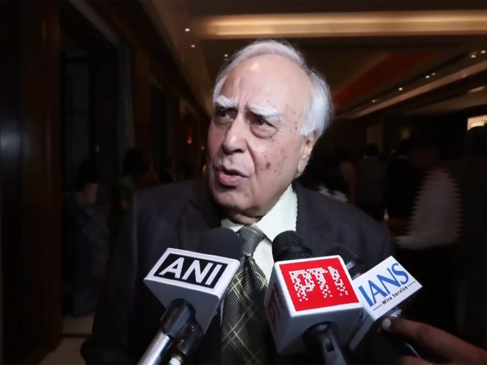 Rajya Sabha MP Kapil Sibal (Photo/ANI)