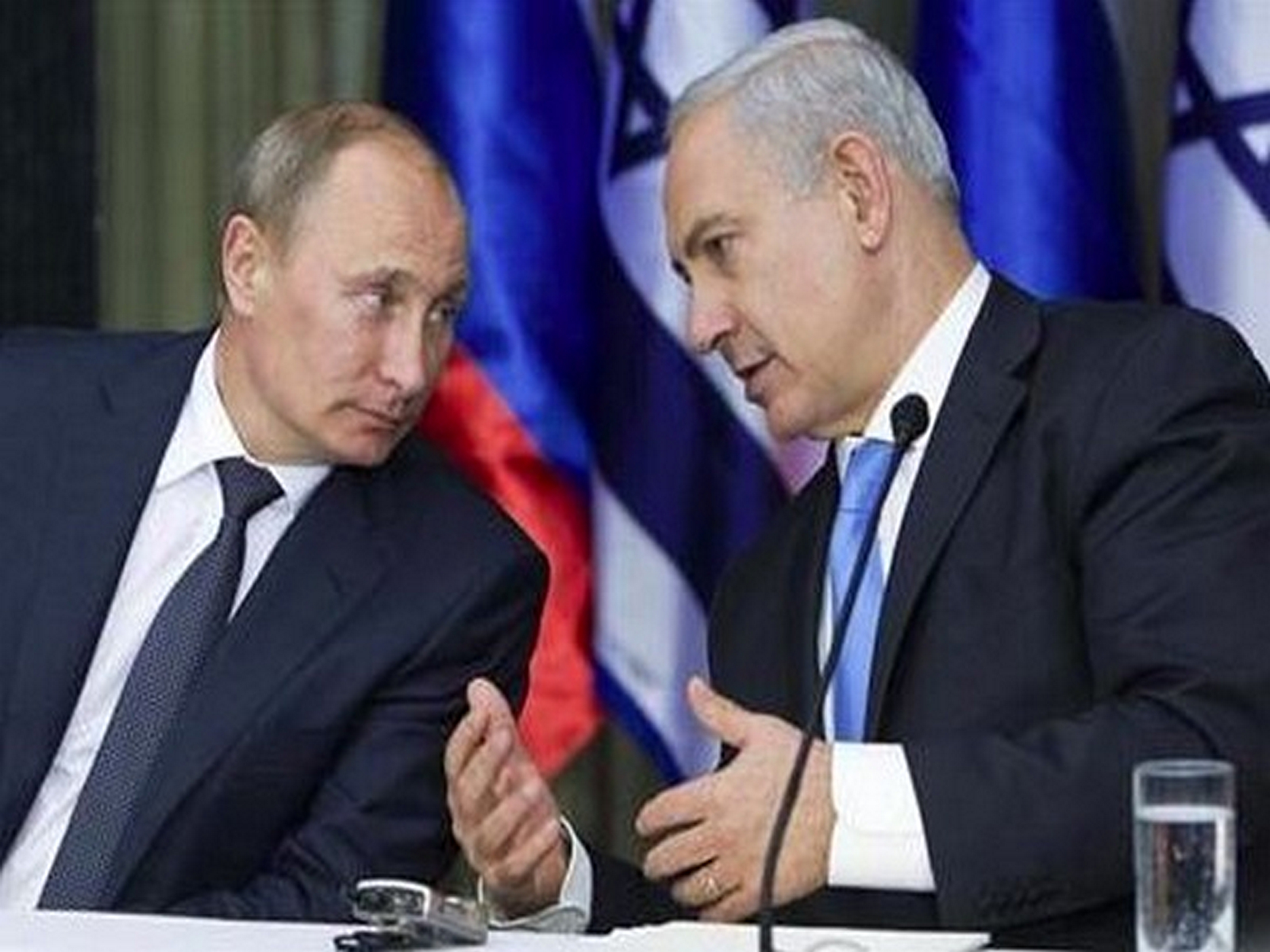  Russian President Vladimir Putin and Israel PM Benjamin Netanyahu. (Photo/Reuters)