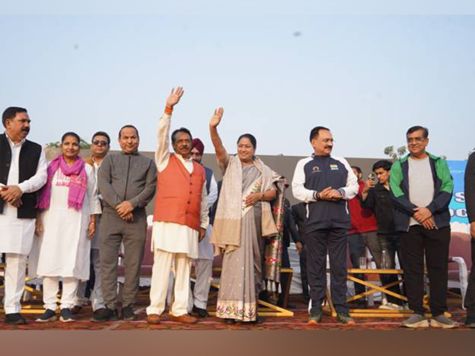 Namo Run was flagged off by Chief Guest Delhi CM Rekha Gupta. (Photo/ANI)