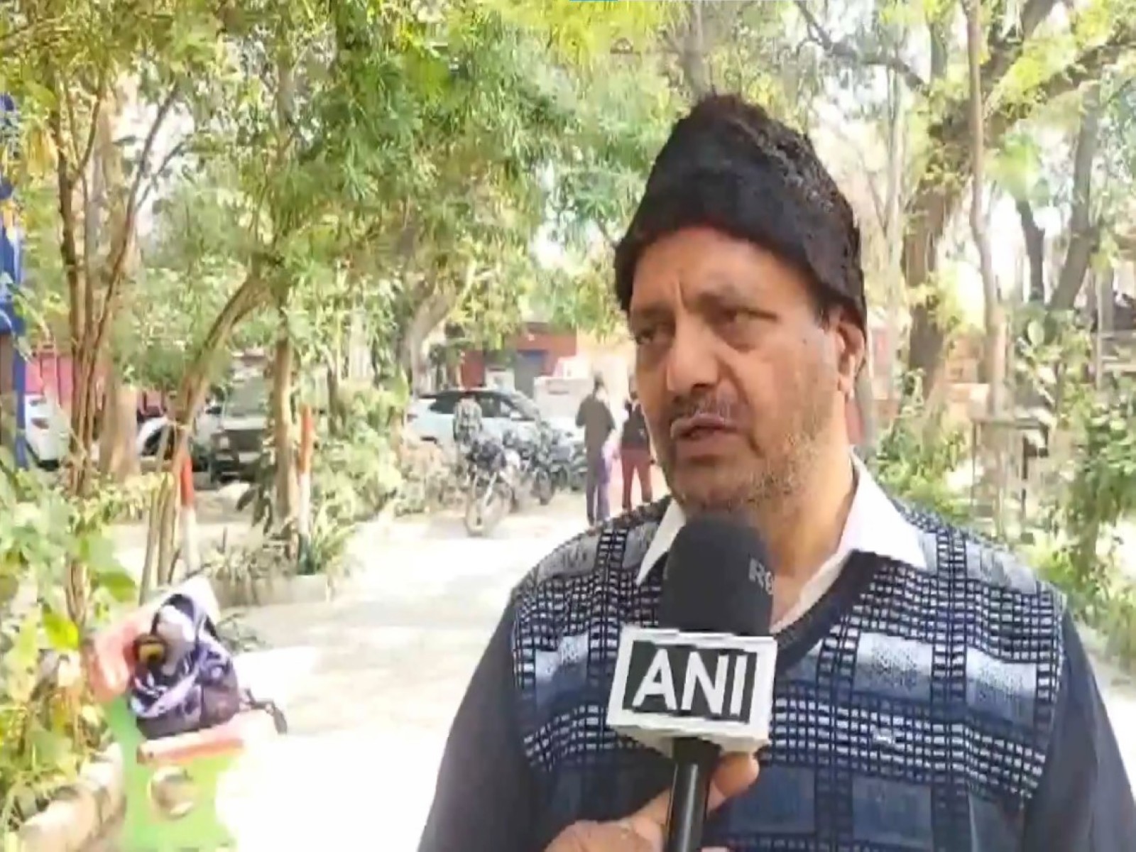 A relative of Naveen Arora (Photo/ANI)