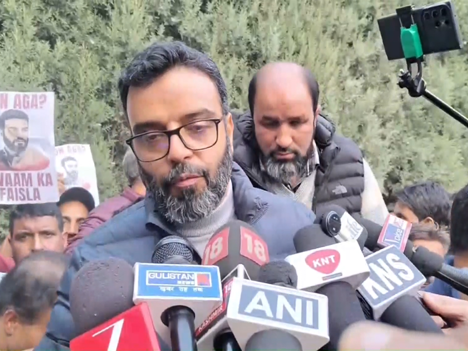 "Is he even concerned that....?" NC MP Aga Ruhullah on Omar Abdullah's "political suicide" remark.