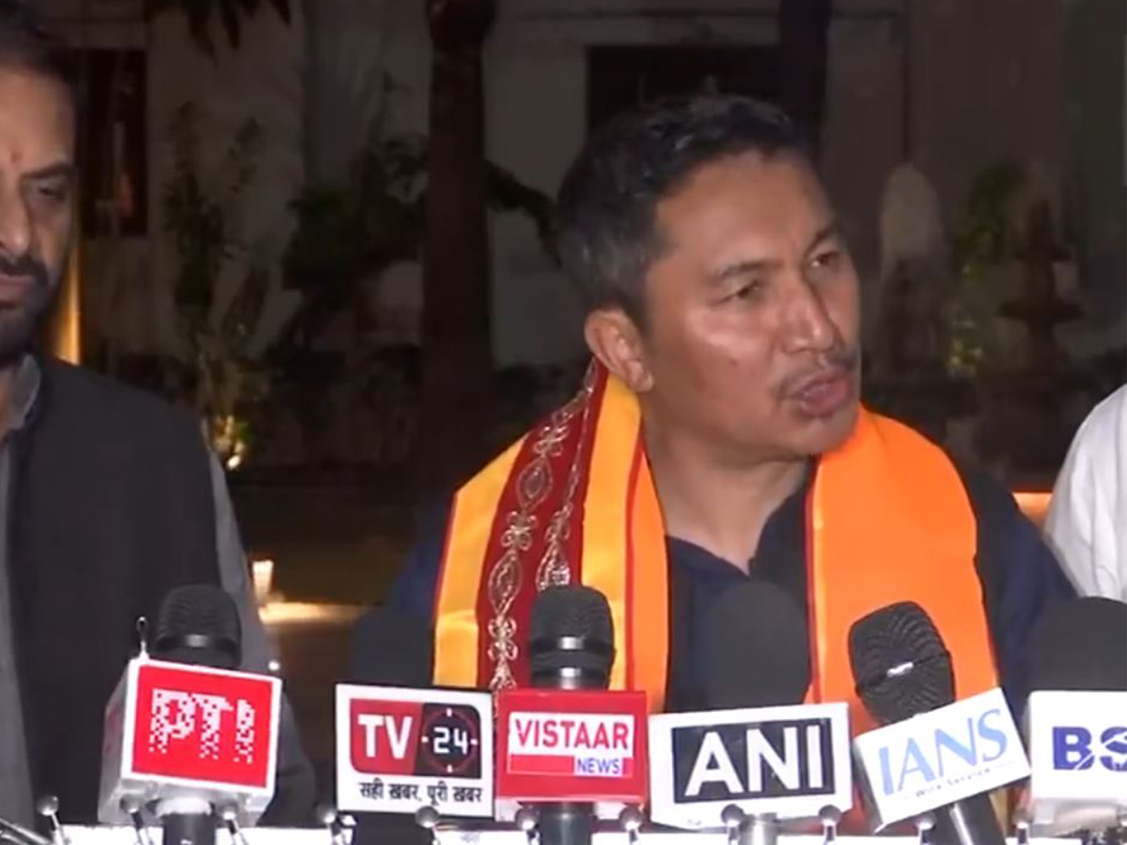 BJP leader Jamyang Tsering Namgyal. (Photo/ANI)
