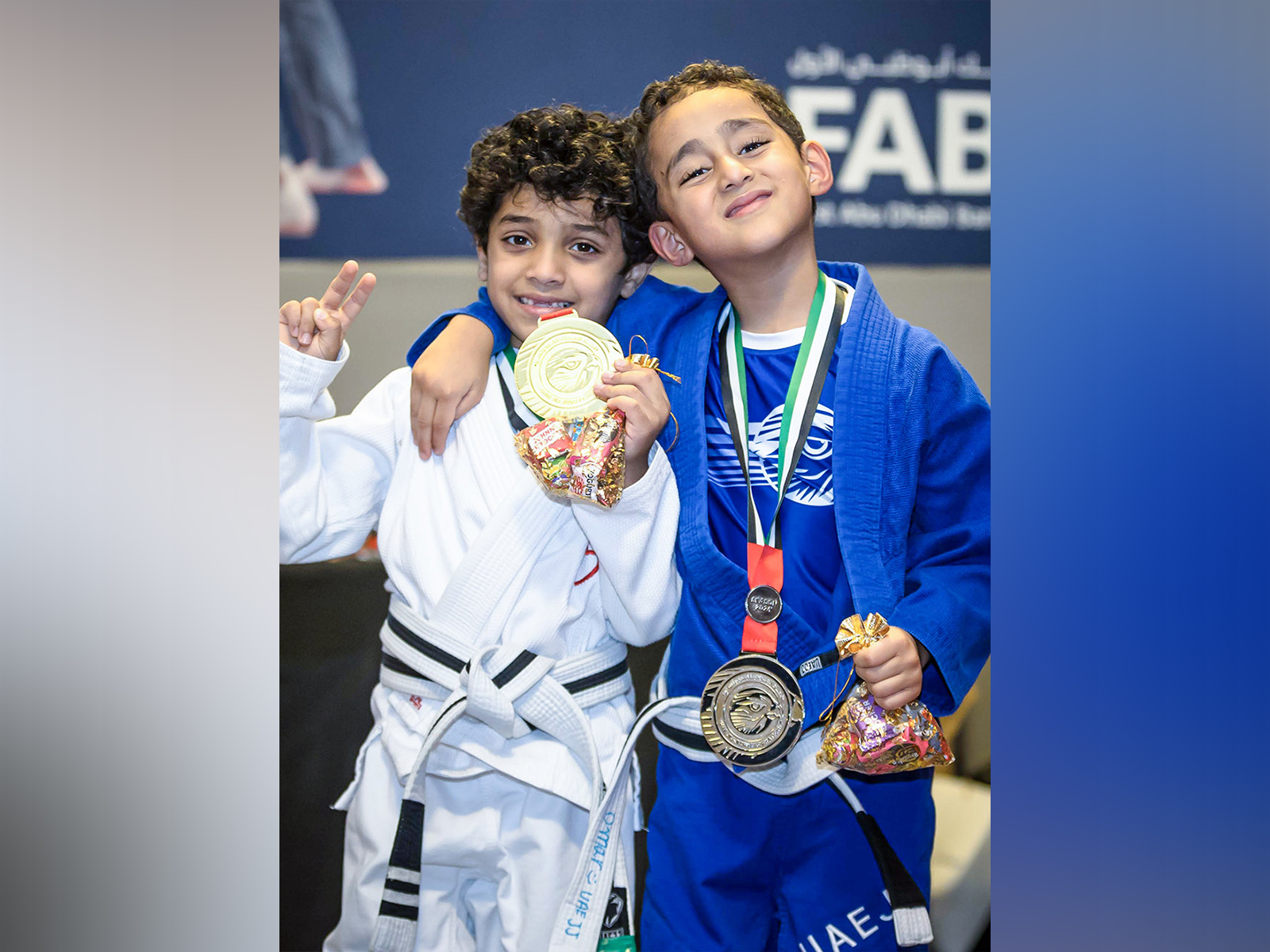 Striking international presence on opening day of Abu Dhabi World Youth Jiu-Jitsu Championship (Photo: X@uaejjf)